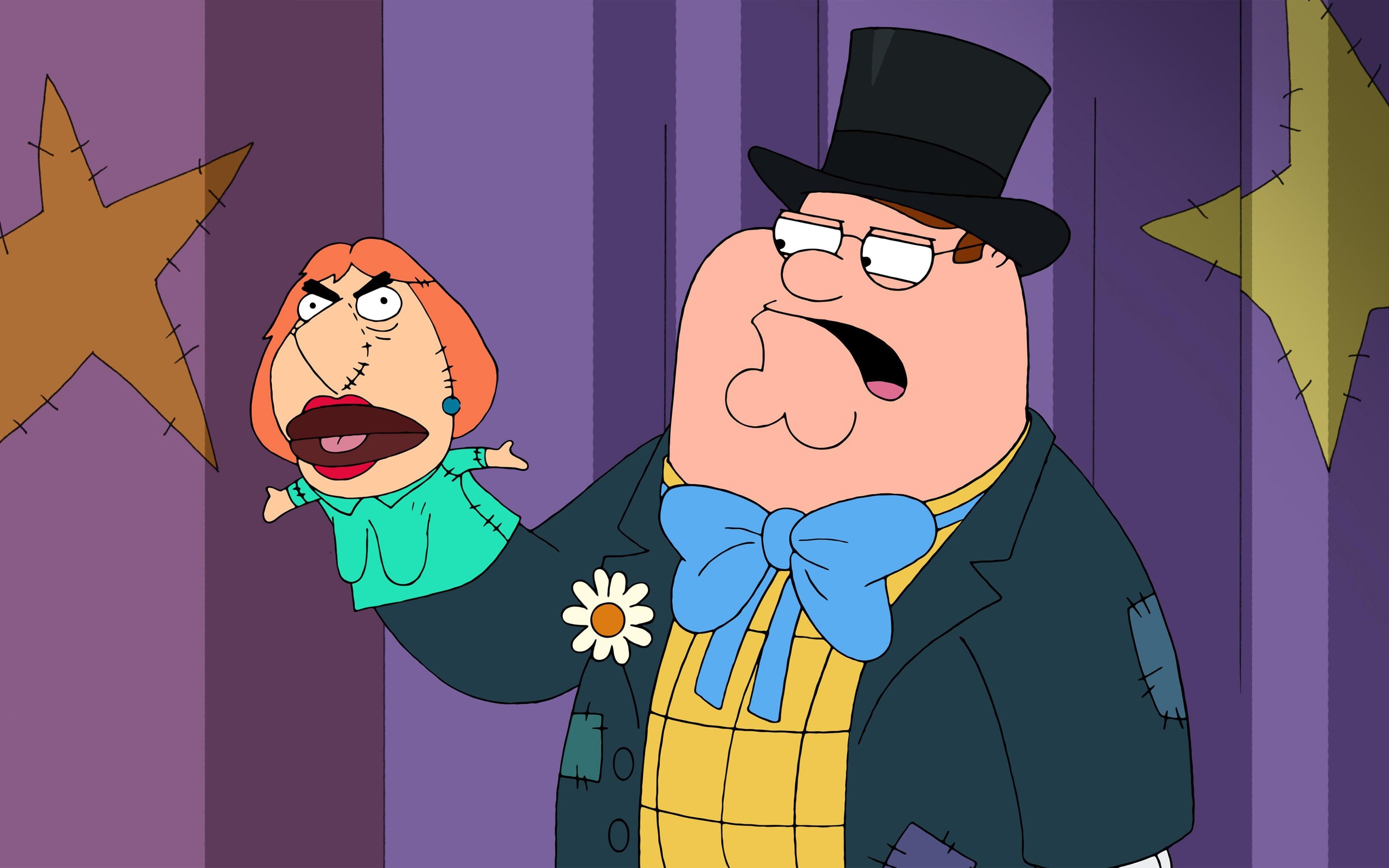 Peter Griffin, 4K, Family Guy, Lois Griffin, HD Wallpaper