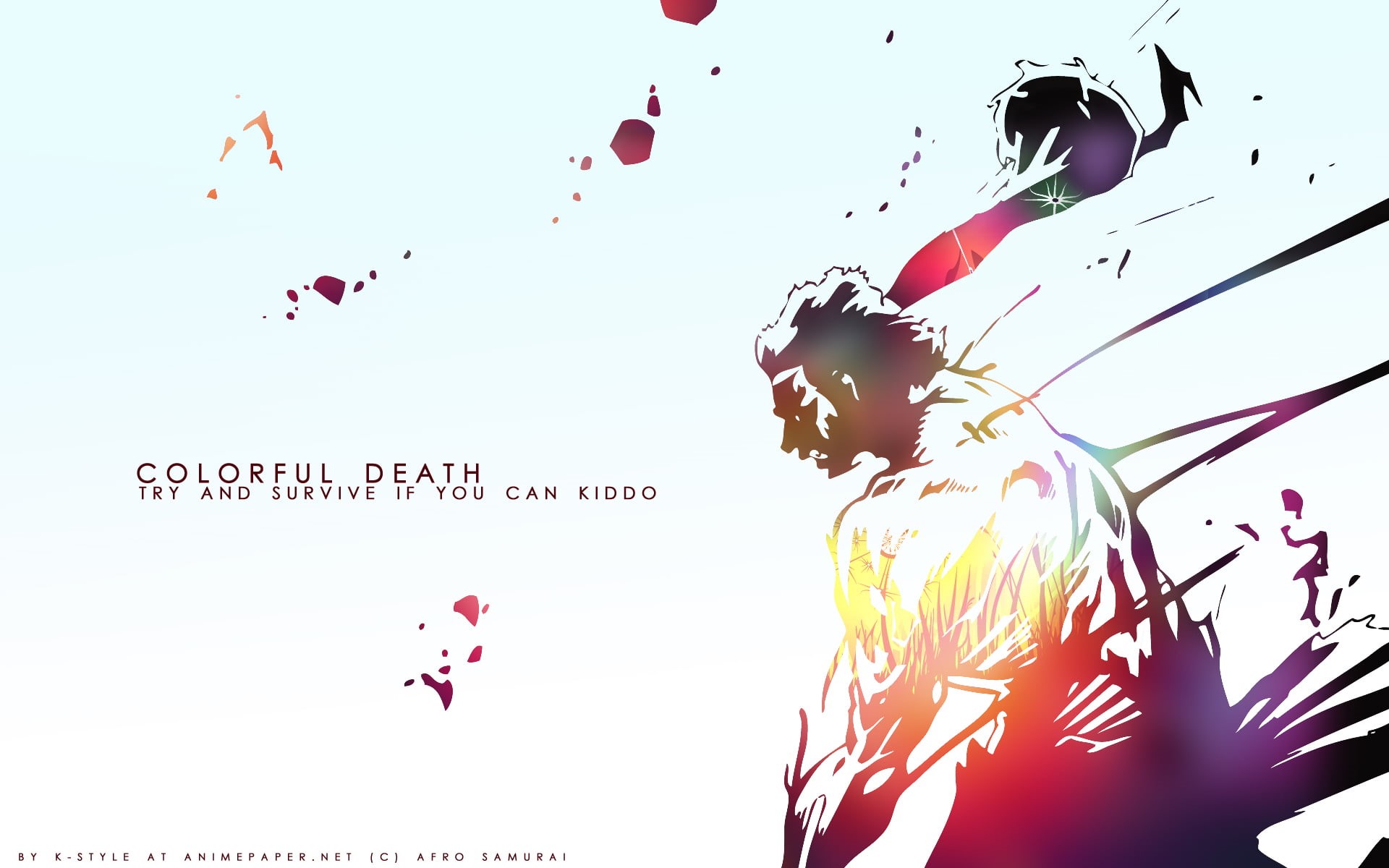 creativity, Afro Samurai, leisure activity, real people, people, young adult, text, art and craft, pink color, 1080P, day, clear sky, men, digital composite, HD Wallpaper