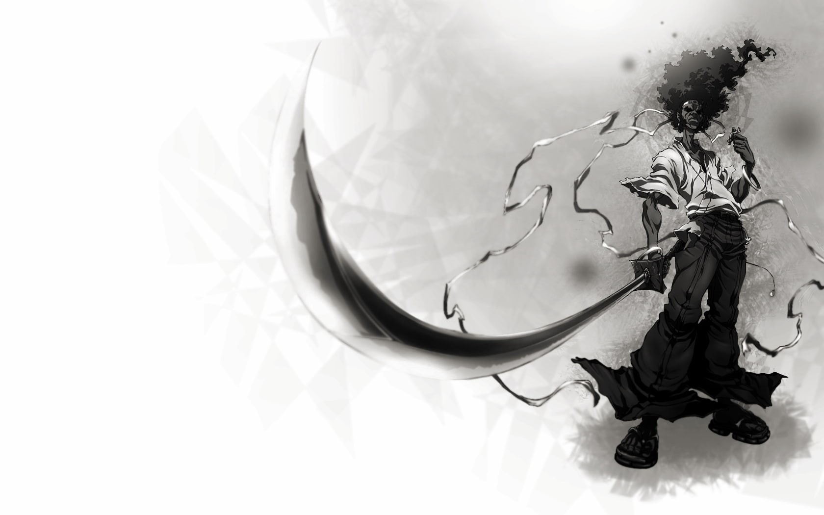 samurai, anime, afro, 720P, game, HD Wallpaper