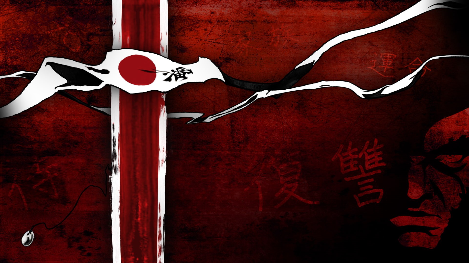 anime, game, afro, 1080P, samurai, HD Wallpaper