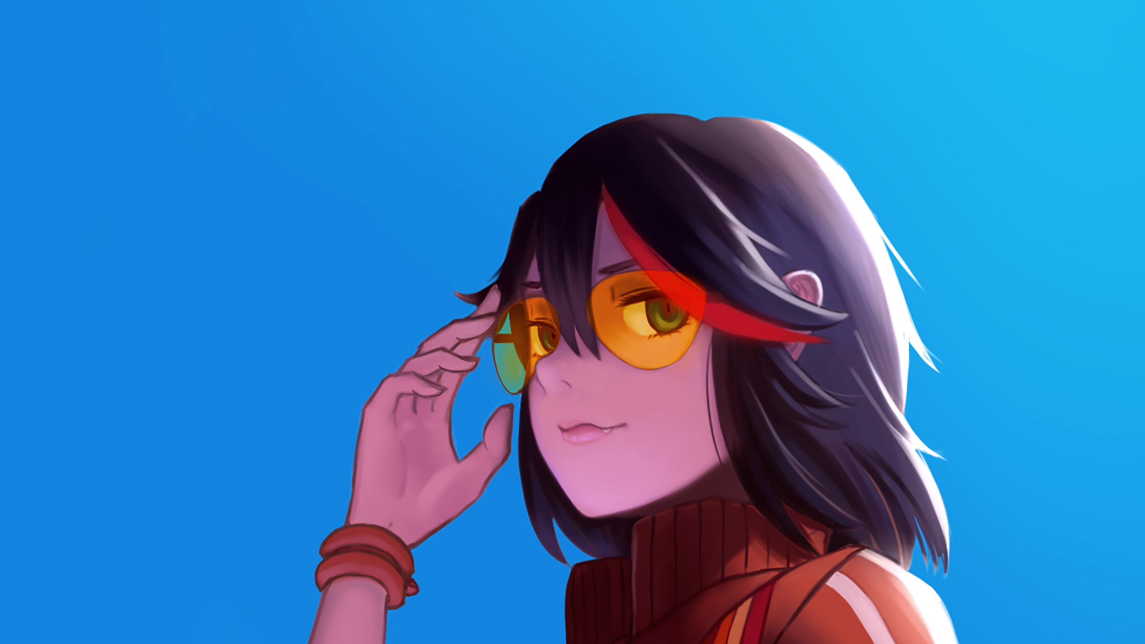 4K, Matoi Ryuuko, Kill la Kill, anime girls, HD Wallpaper