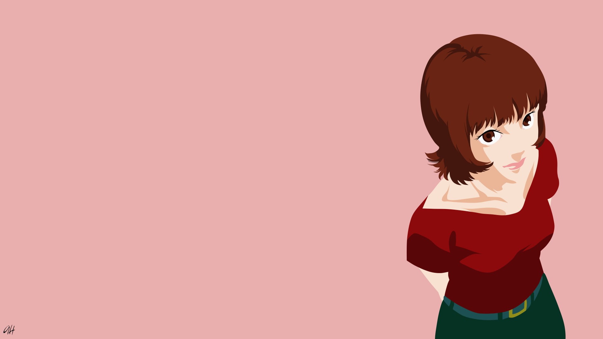 Paprika (Anime), 1080P, Minimalist, Anime, Vector, Paprika, Movie, HD Wallpaper