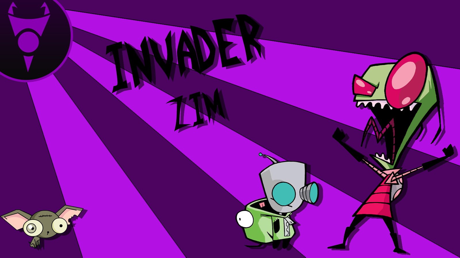 zim, 720P, invader, HD Wallpaper
