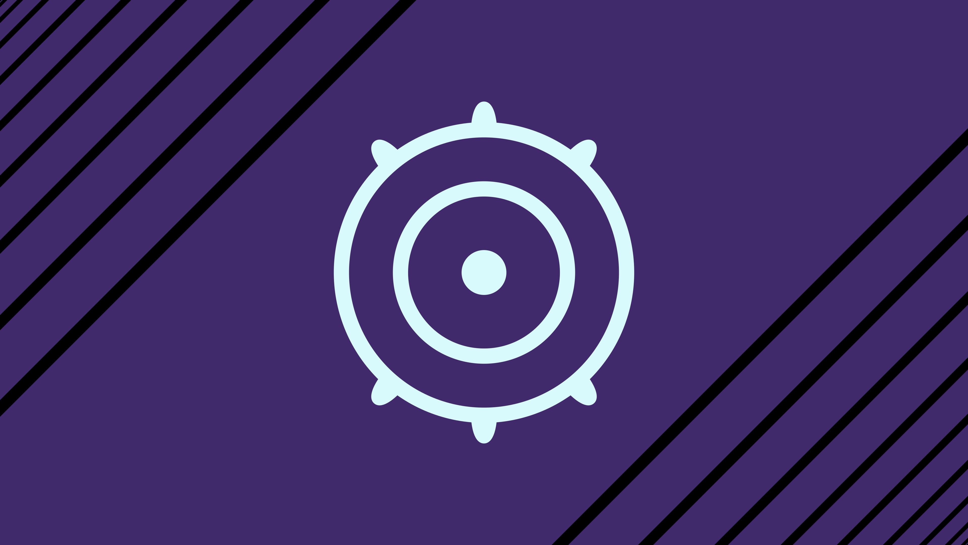minimalism, 4K, material minimal, material style, Invader Zim, HD Wallpaper