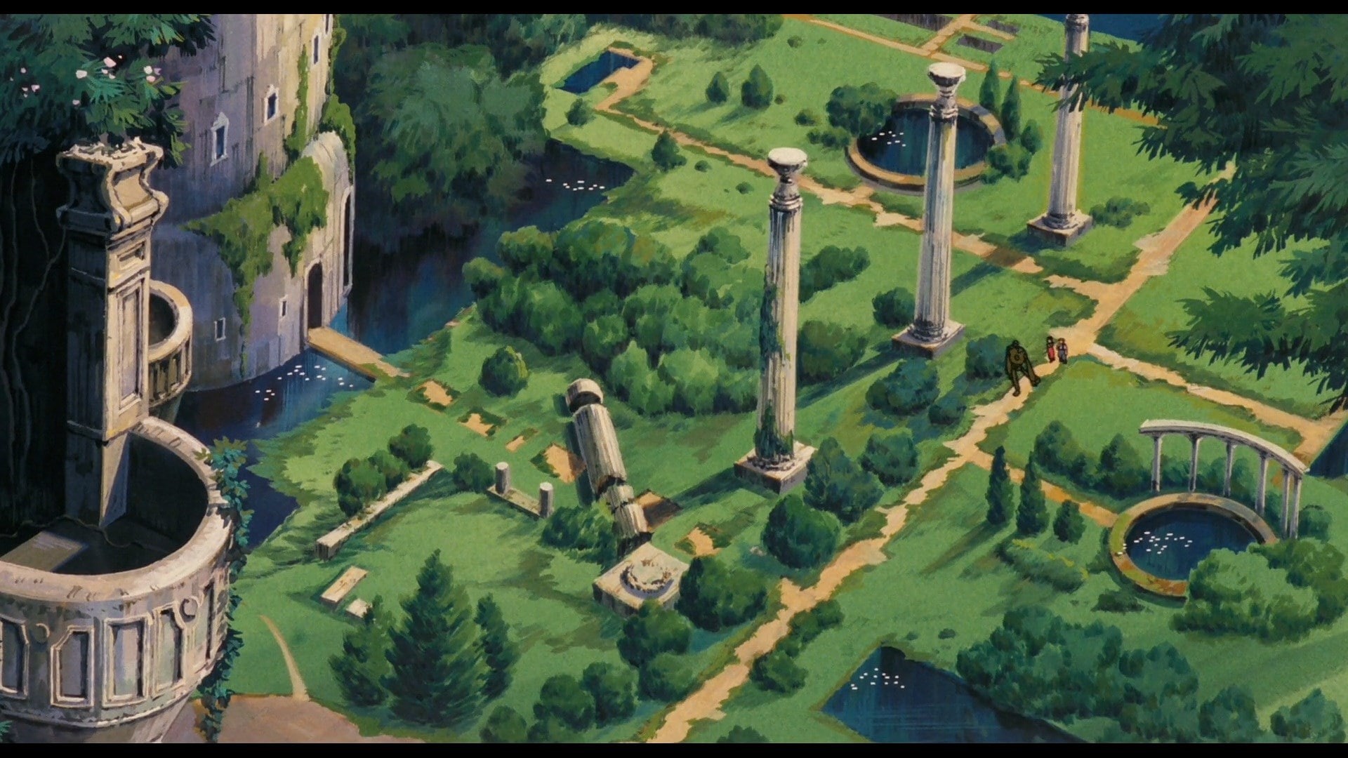 laputa castle in the sky, 1080P, HD Wallpaper