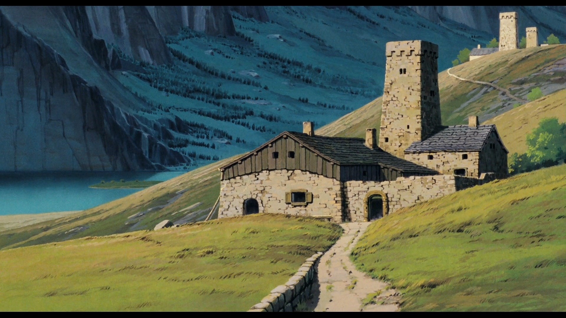 laputa castle in the sky, 1080P, HD Wallpaper