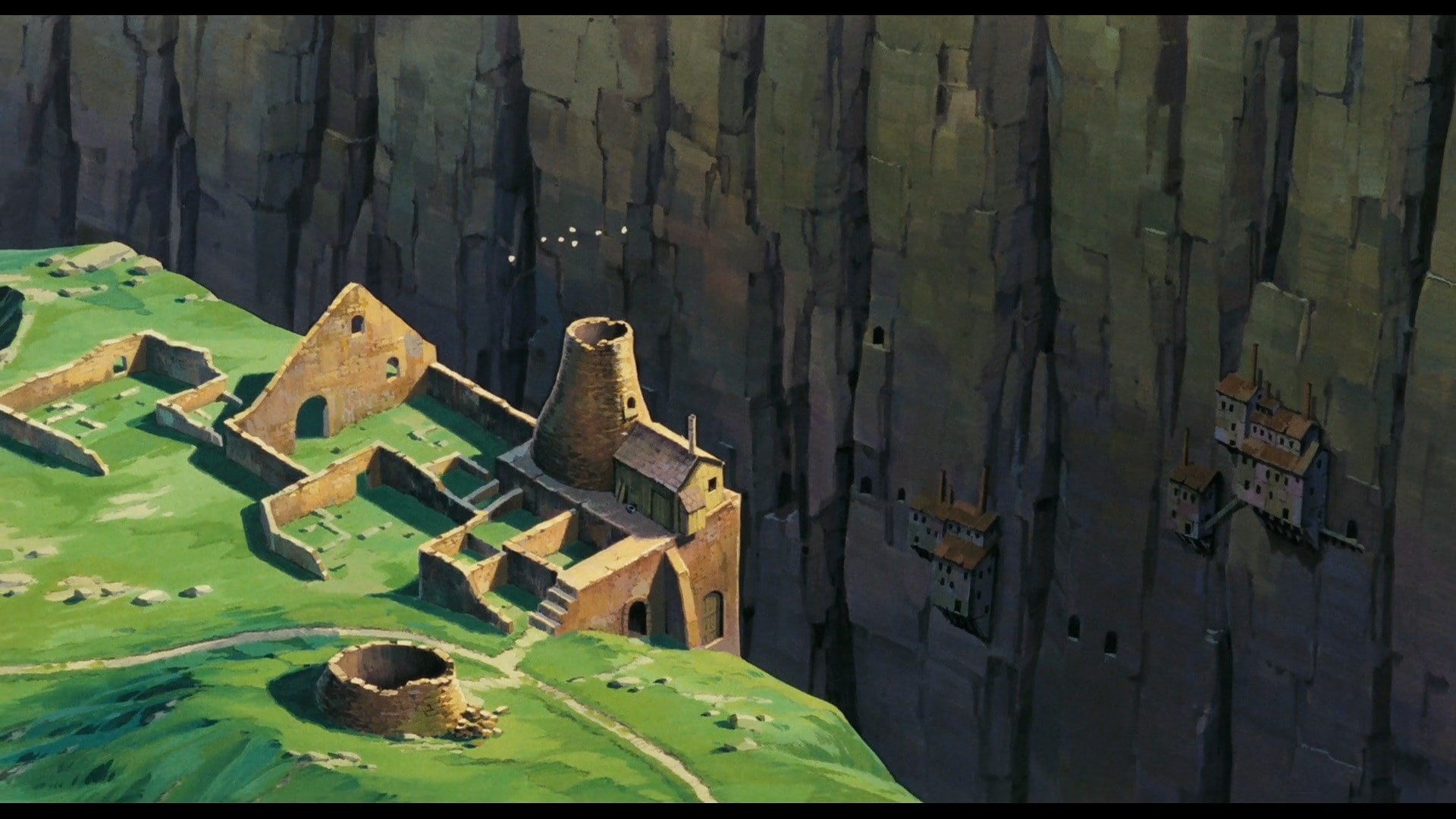 laputa castle in the sky, 1080P, HD Wallpaper