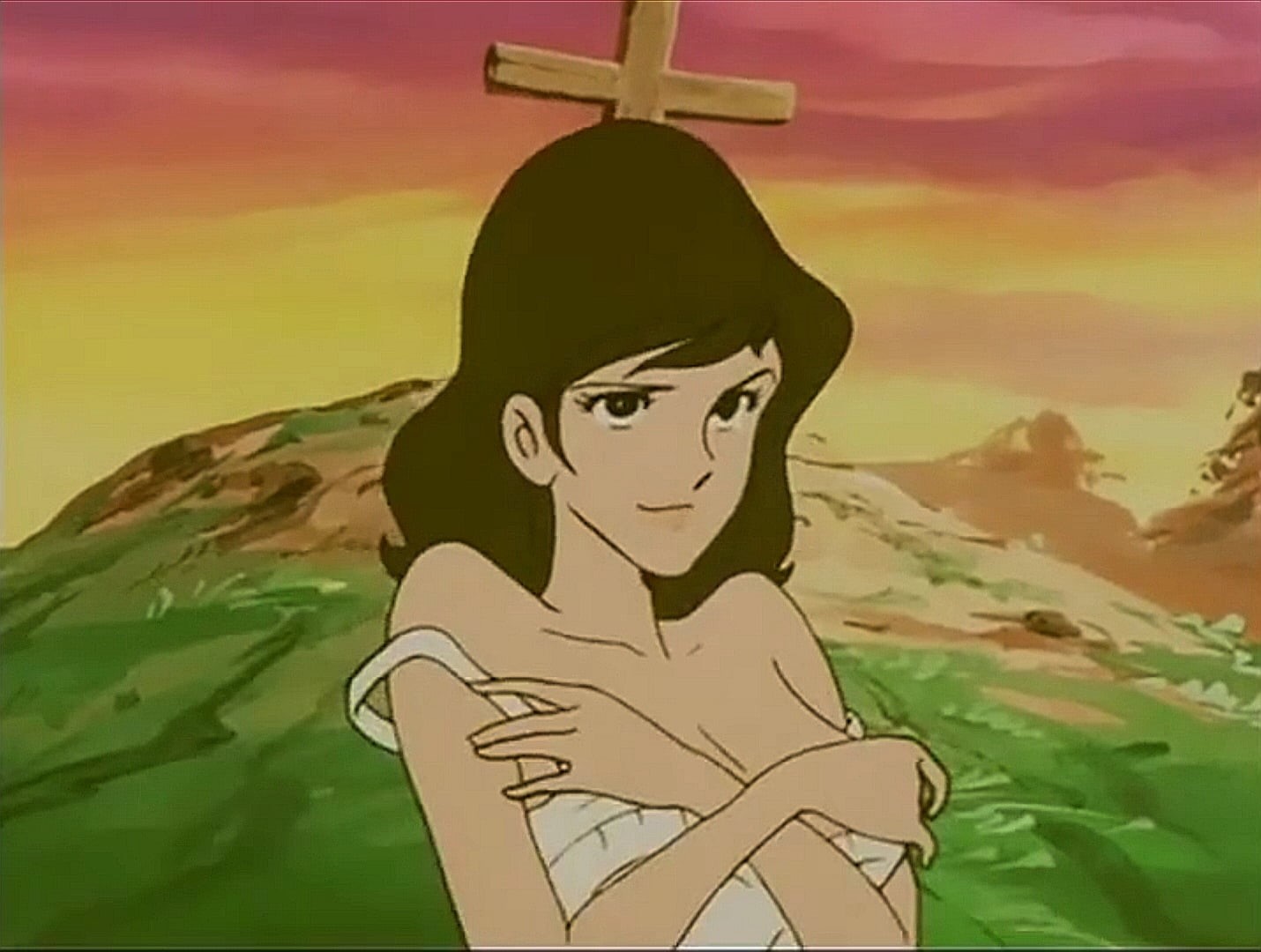 720P, Lupin III, anime girls, screen shot, HD Wallpaper