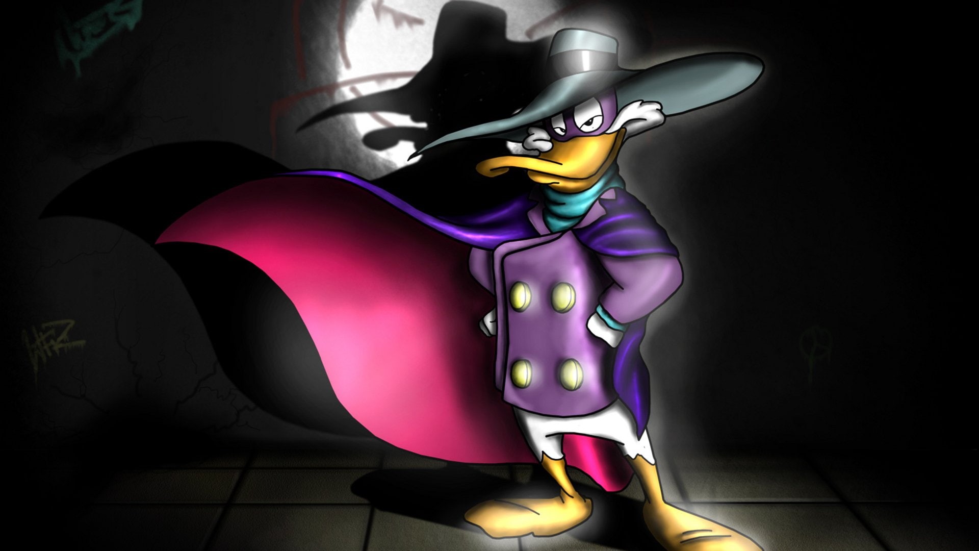 Disneys Darkwing Duck, Disney, 1080P, HD Wallpaper