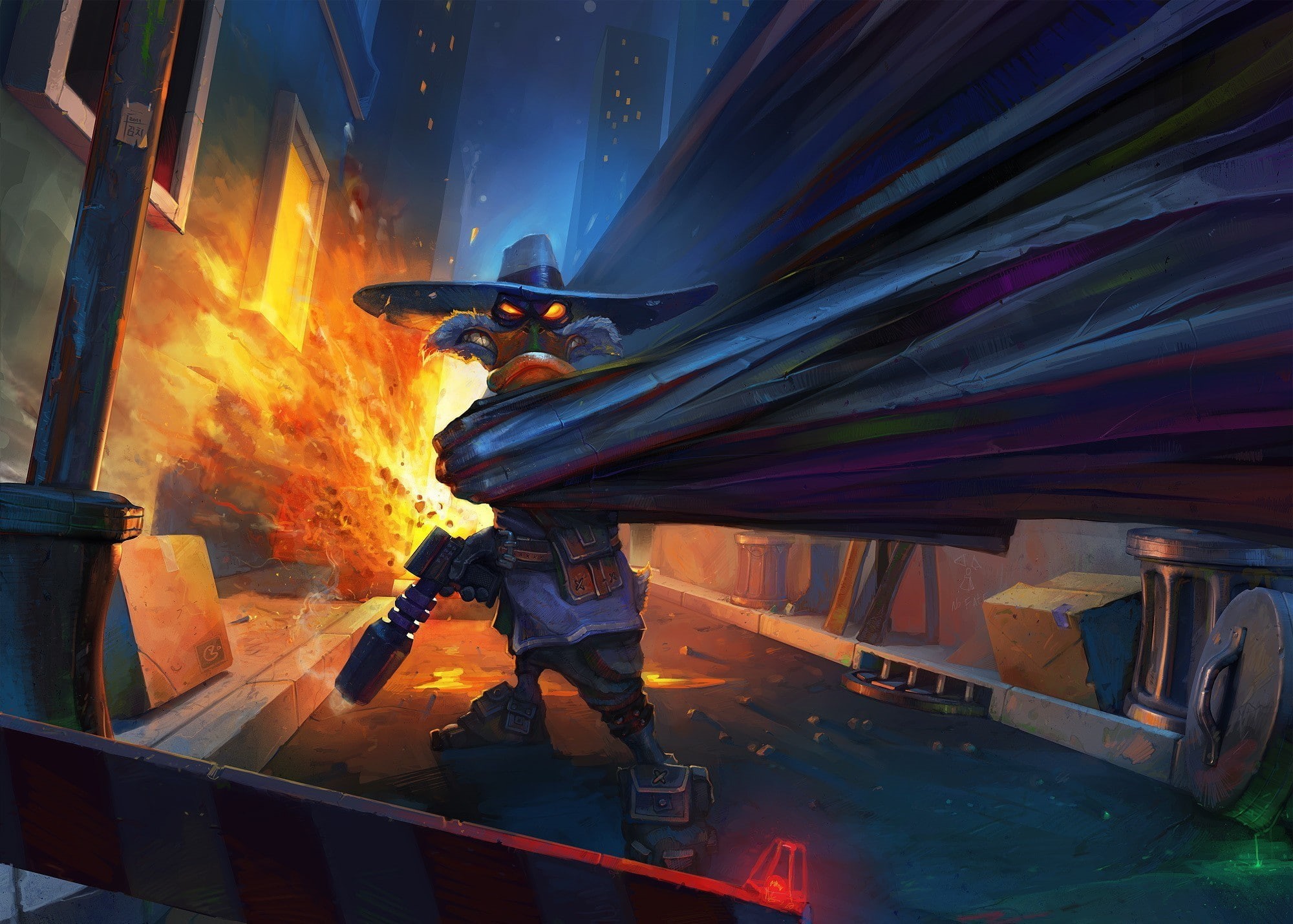 Darkwing Duck, fantasy Art, artwork, 1080P, HD Wallpaper