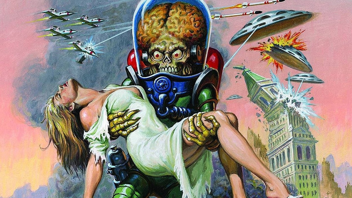 Mars Attacks, Comics, 720P, HD Wallpaper