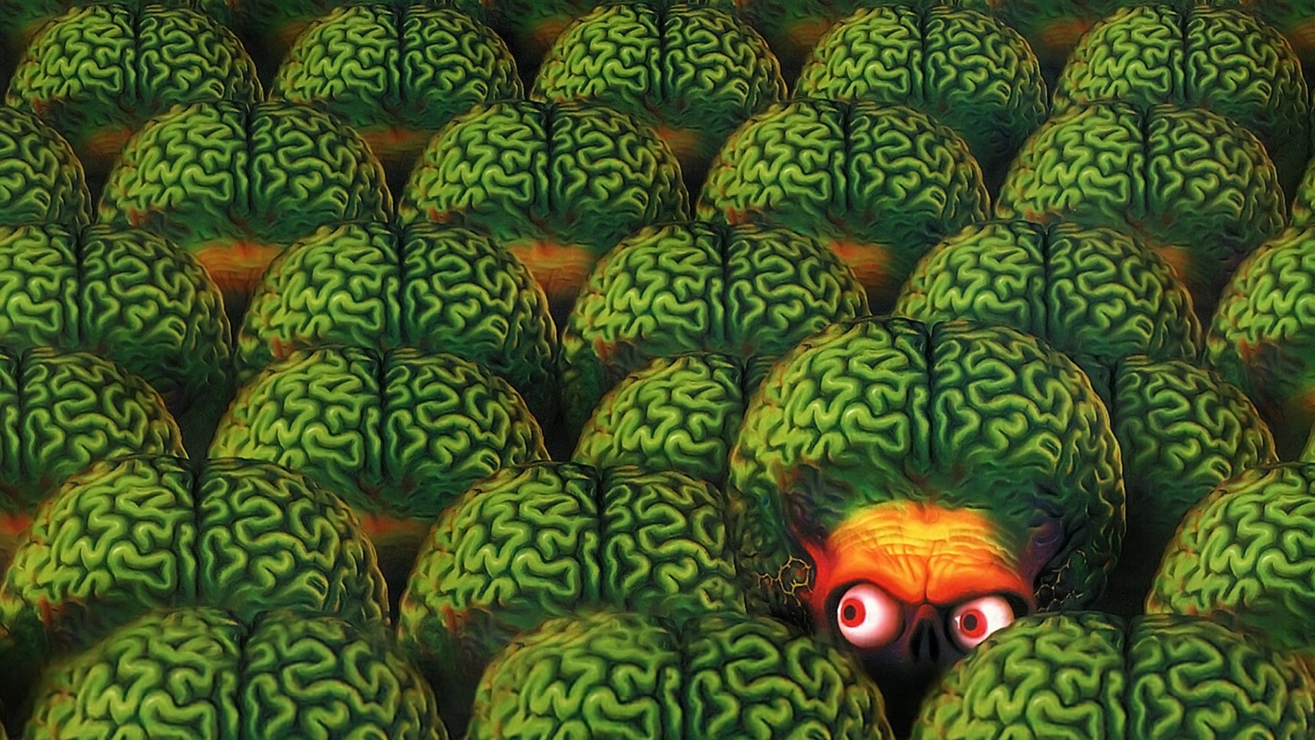 1080P, mars attacks, HD Wallpaper