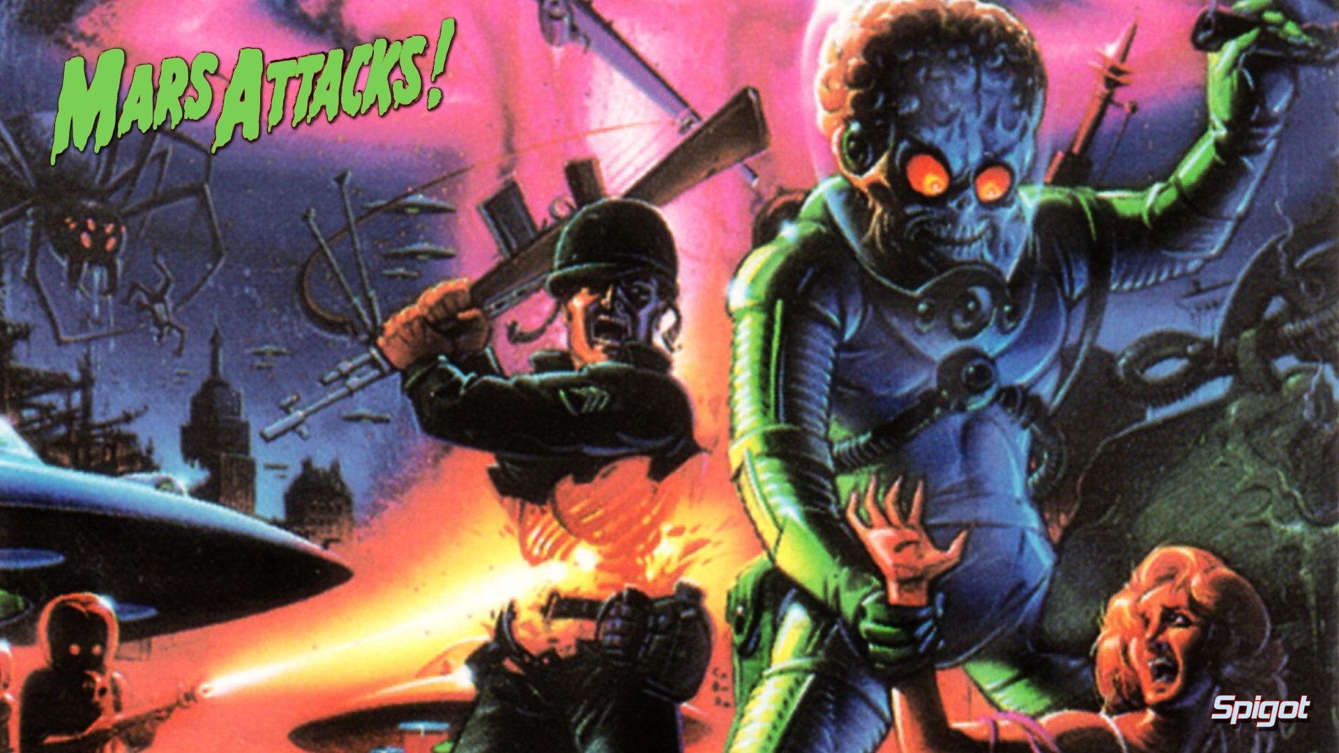 comedy, sci-fi, 1080P, aliens, movie, alien, martian, 1mat, apocalyptic, attacks, action, poster, mars, comics, HD Wallpaper