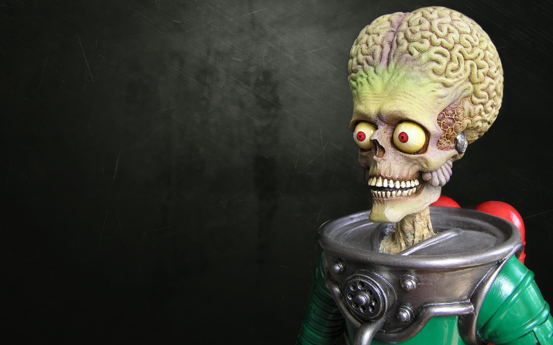 attacks, sci, monster, astronaut, comedy, alien, dark, eyes, skull, spooky, creepy, aliens, scary, creature, mars, 1080P, martian, 1mat, horror, action, HD Wallpaper