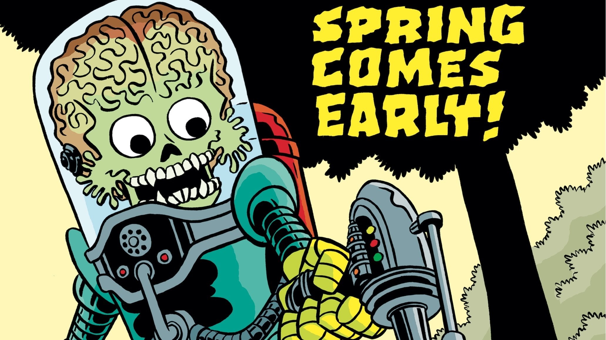 1080P, Mars Attacks The Holidays, Comics, HD Wallpaper