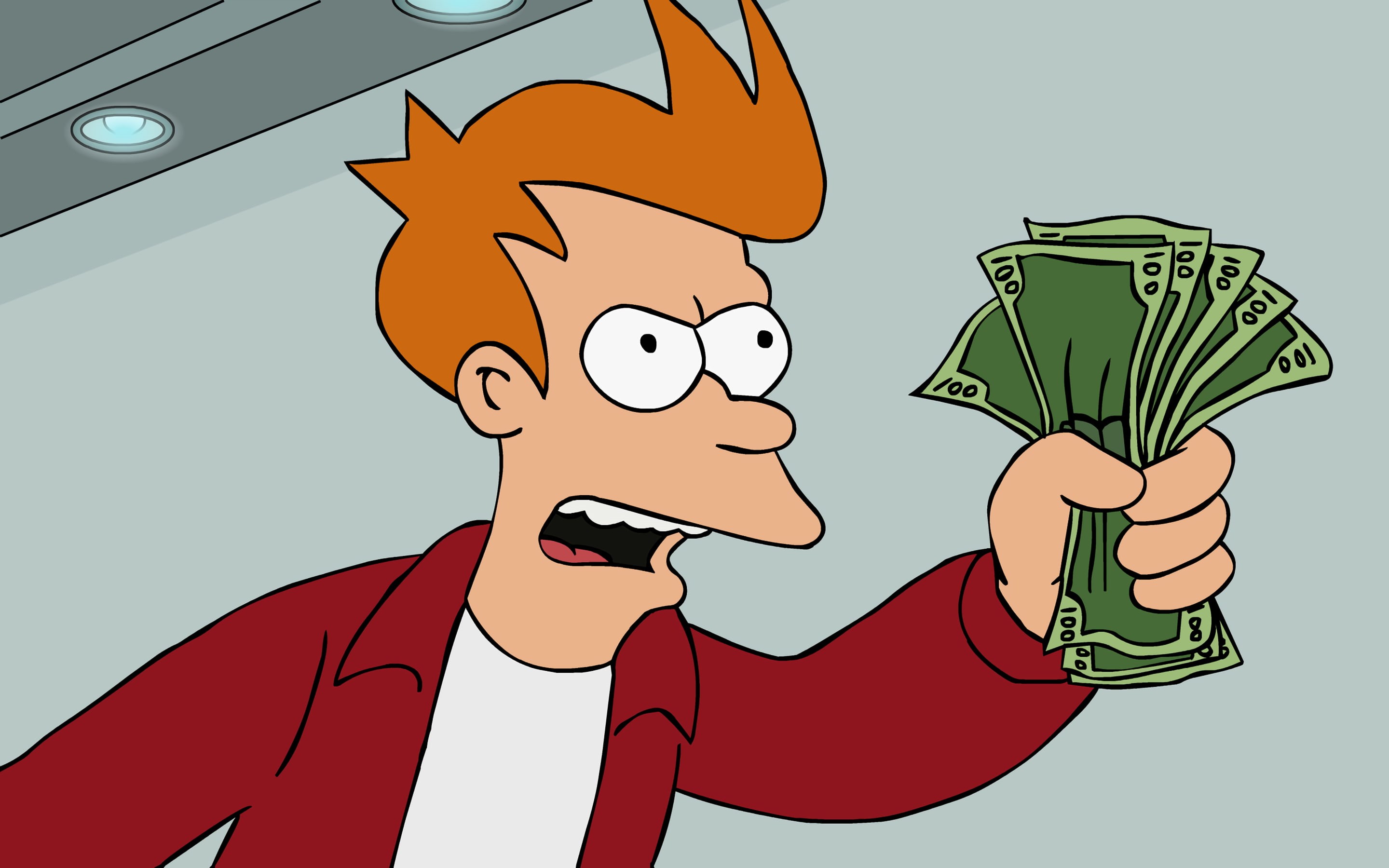 Philip J. Fry, memes, 2K, Futurama, HD Wallpaper