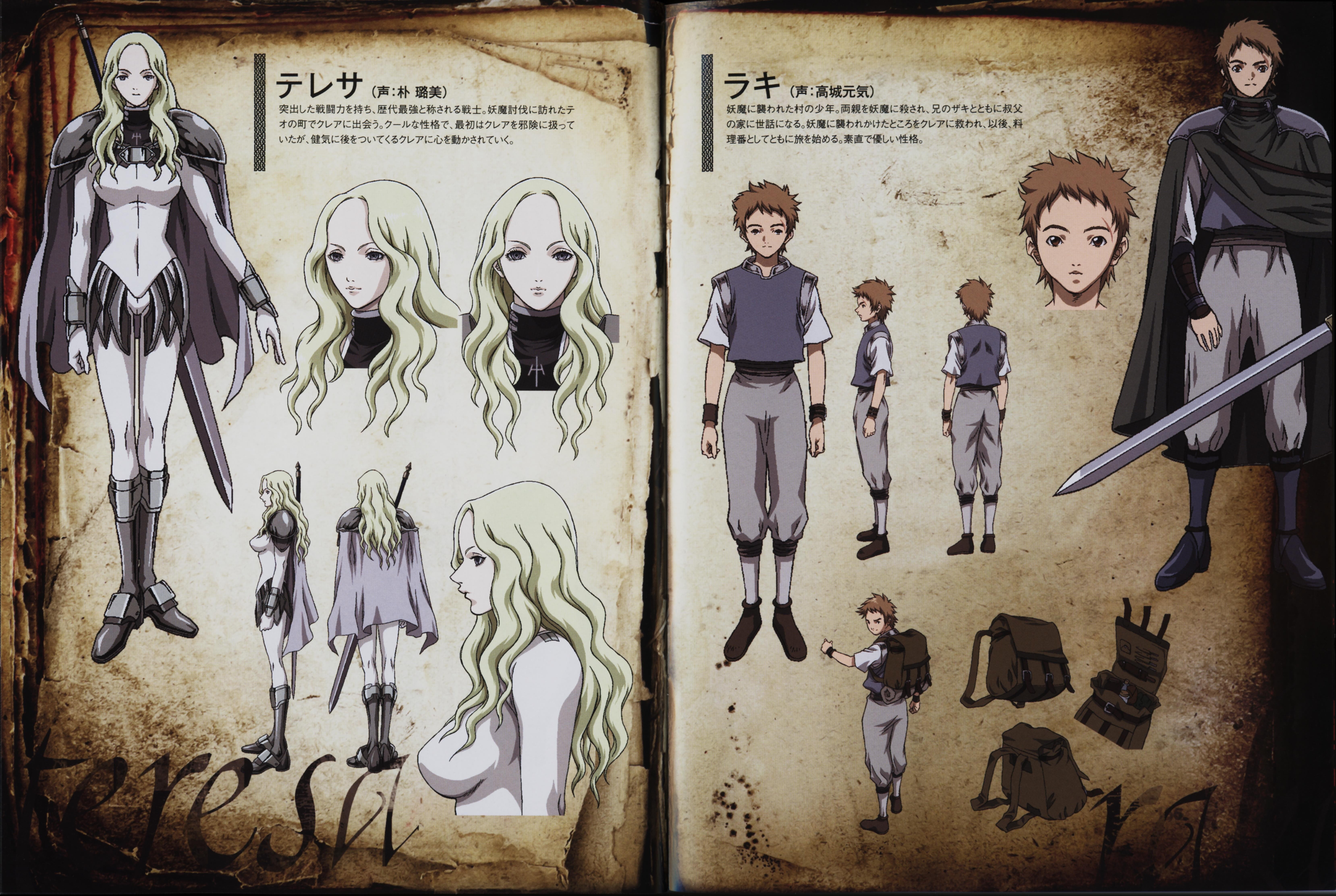 anime, 5K, claymore, artwork, HD Wallpaper