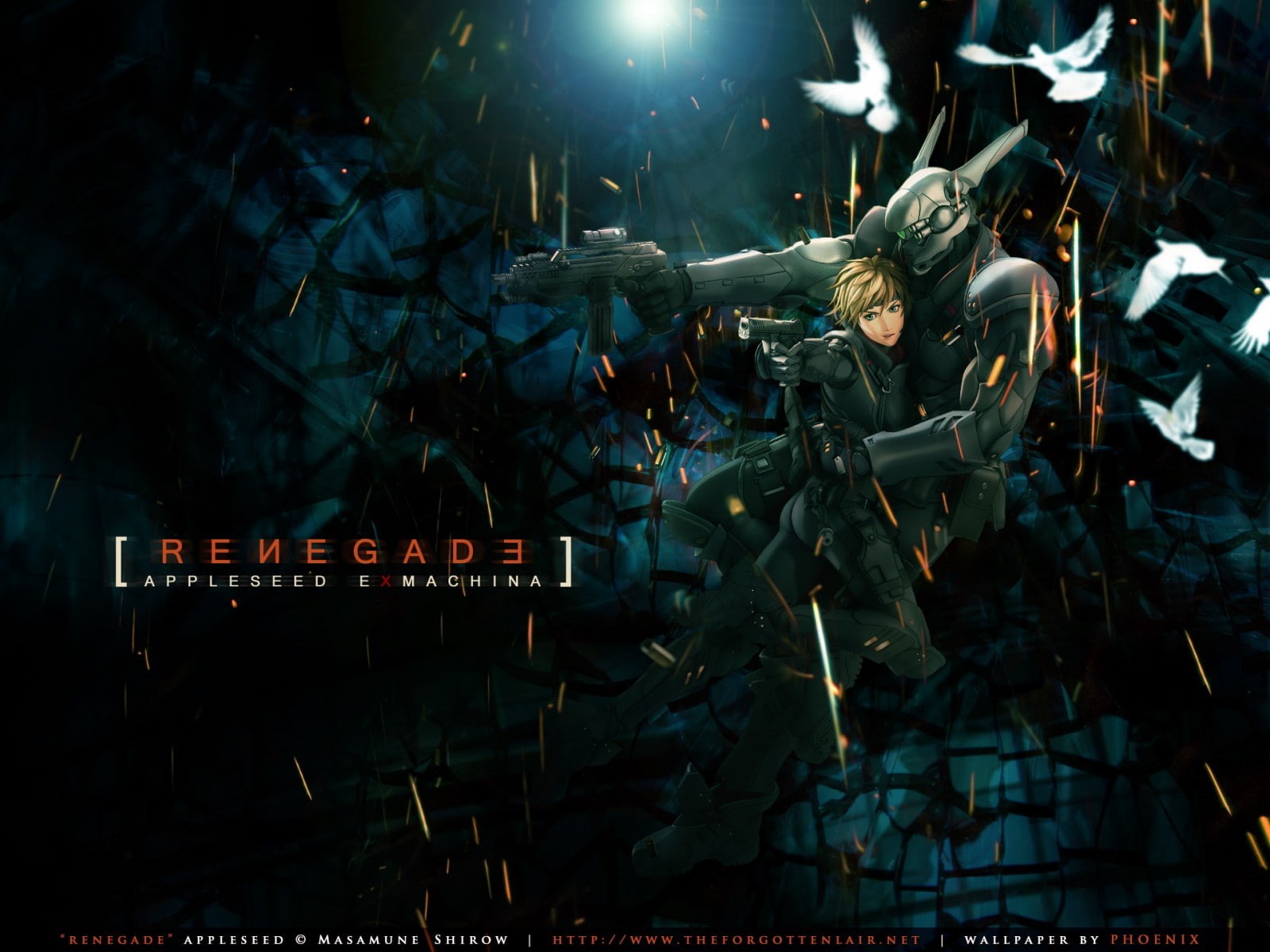 deunan, signed, knute, briareos, 720P, appleseed, HD Wallpaper