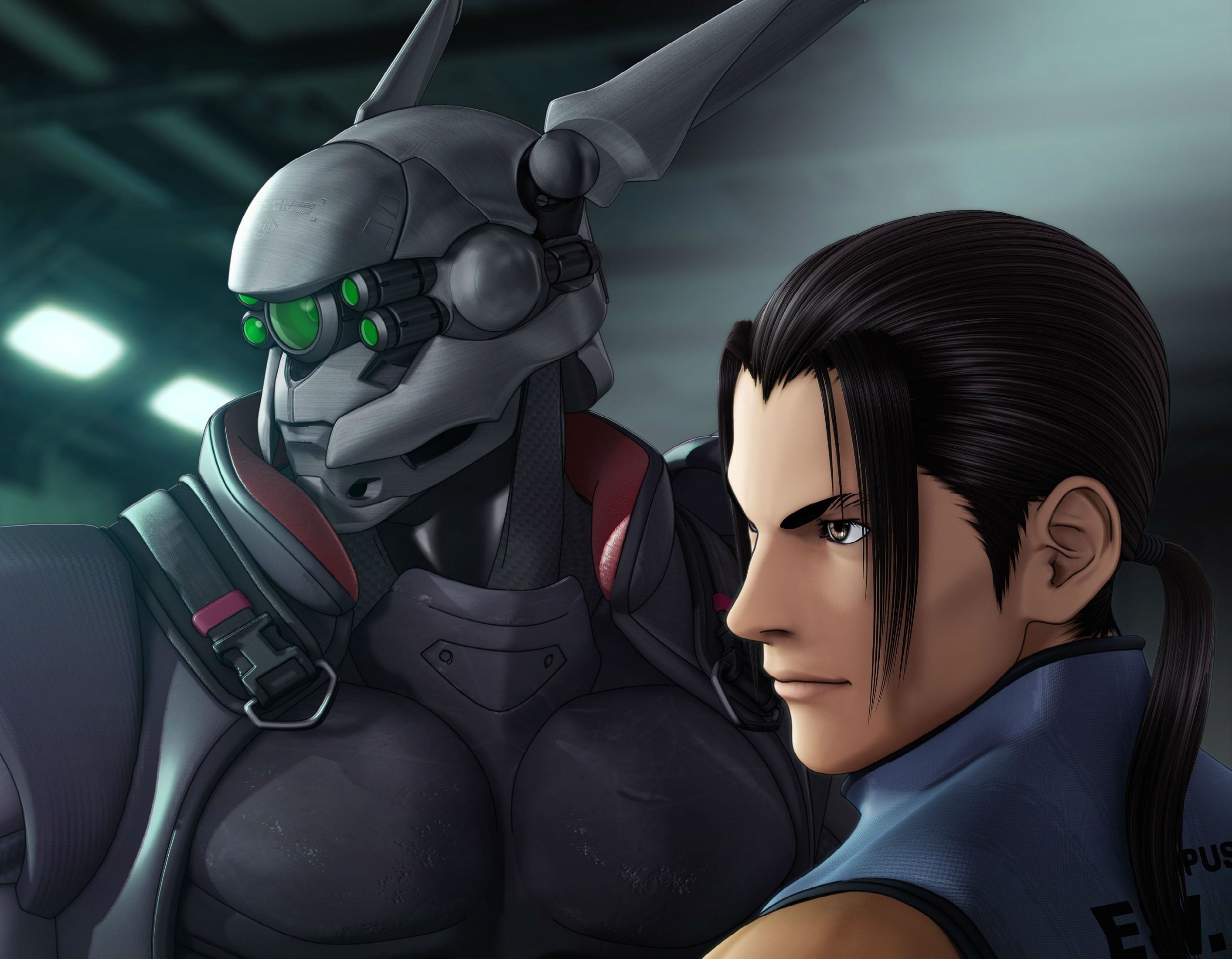 manga, appleseed, cyberpunk, anime, fighting, 2K, sci fi, HD Wallpaper