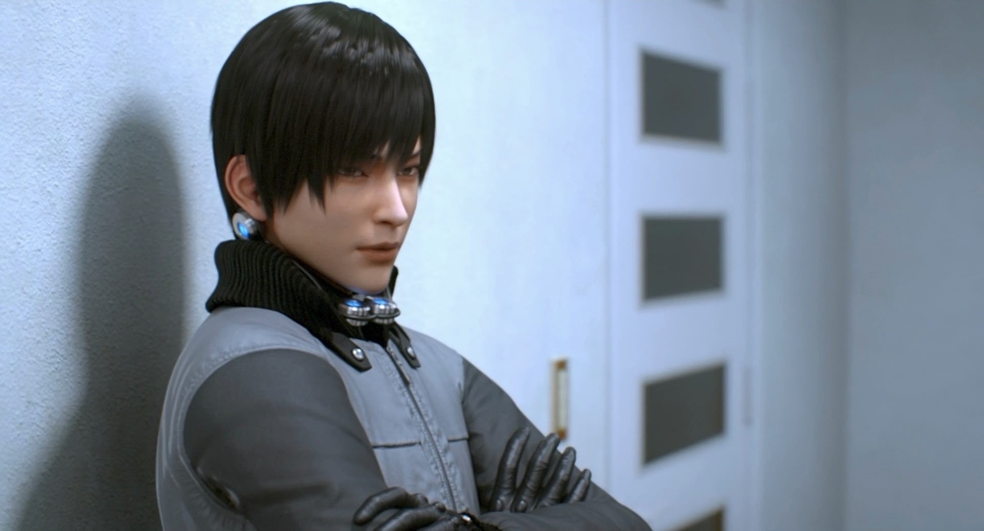offspring, hood - clothing, bangs, indoors, childhood, males, looking, portrait, GANTZ:O, headshot, sadness, one person, Gantz, emotion, men, depression - sadness, HD Wallpaper