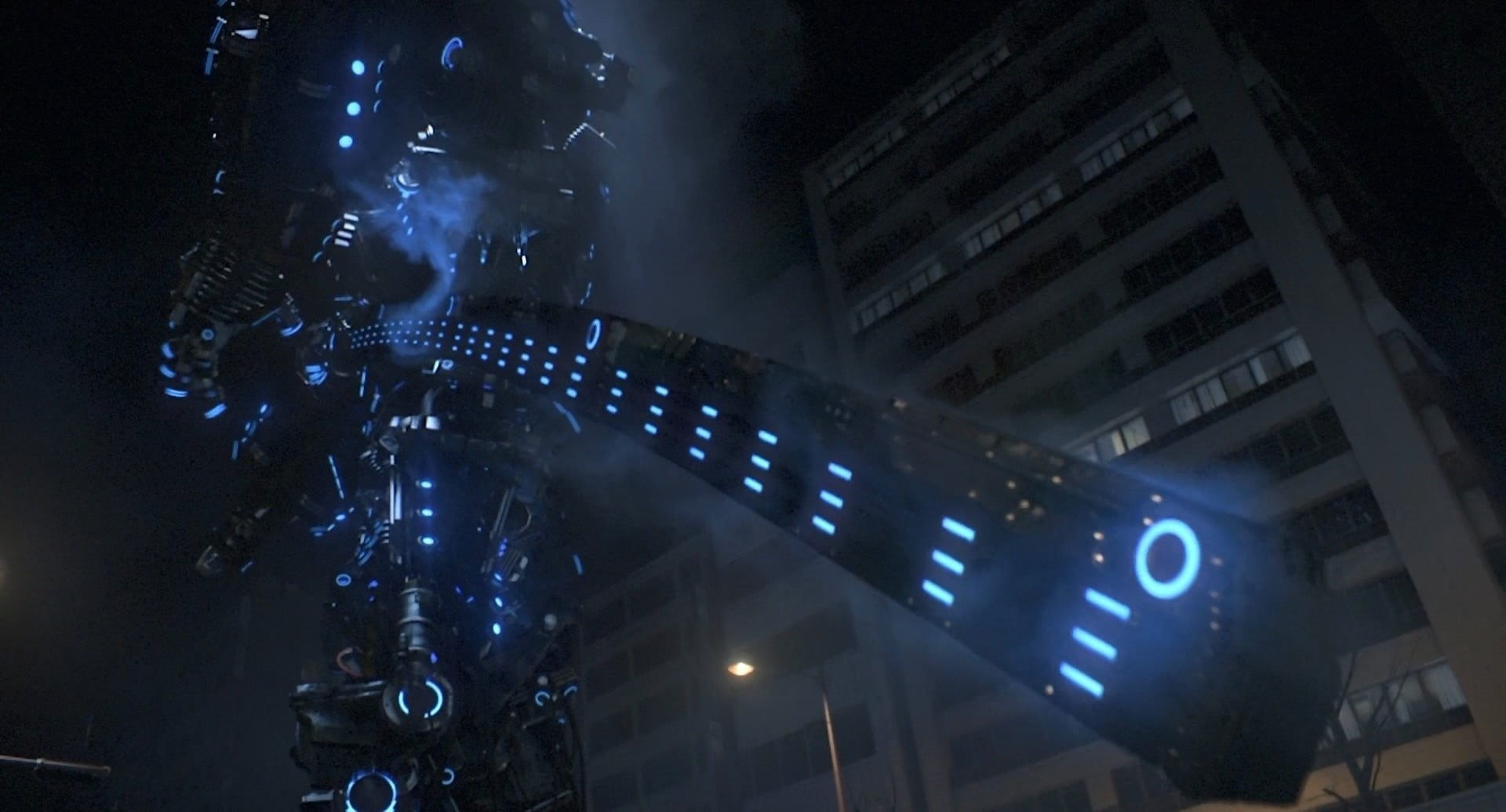 built structure, travel destinations, city life, no people, blue, building, outdoors, GANTZ:O, Gantz, night, street, communication, architecture, lighting equipment, HD Wallpaper