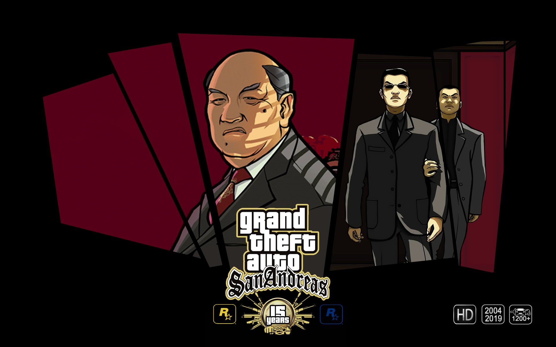 GTA anniversary, Grand Theft Auto, GTA San Andreas, 1080P, game poster, HD Wallpaper