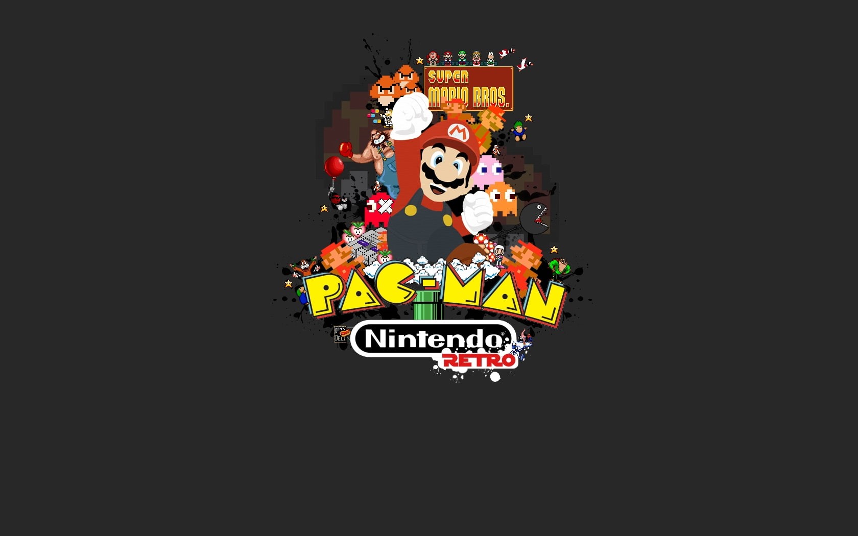 kong, bike, kart, punchout, goomba, excite, jim, boog, art, hd, luigi, games, 720P, Mario, video, donkey, lemmings, nintendo, earthworm, HD Wallpaper