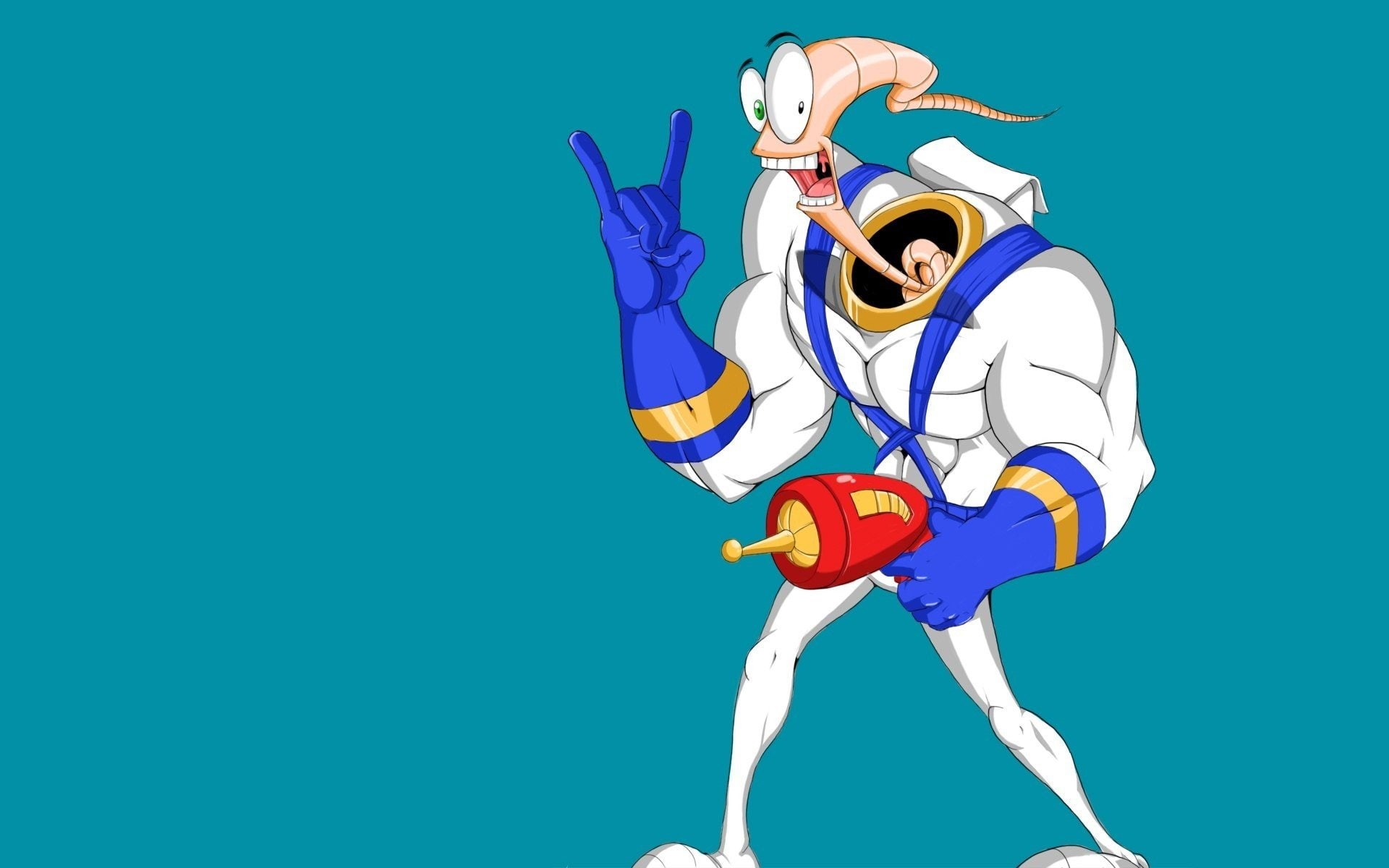 adventure, earthworm, comedy, cartoon, jim, 1080P, animation, HD Wallpaper