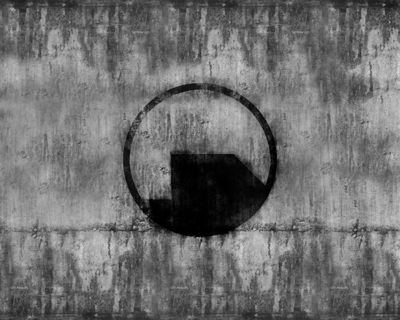 half, 720P, grey, mesa, life, hd, knocker, black, gray, video games, door, HD Wallpaper