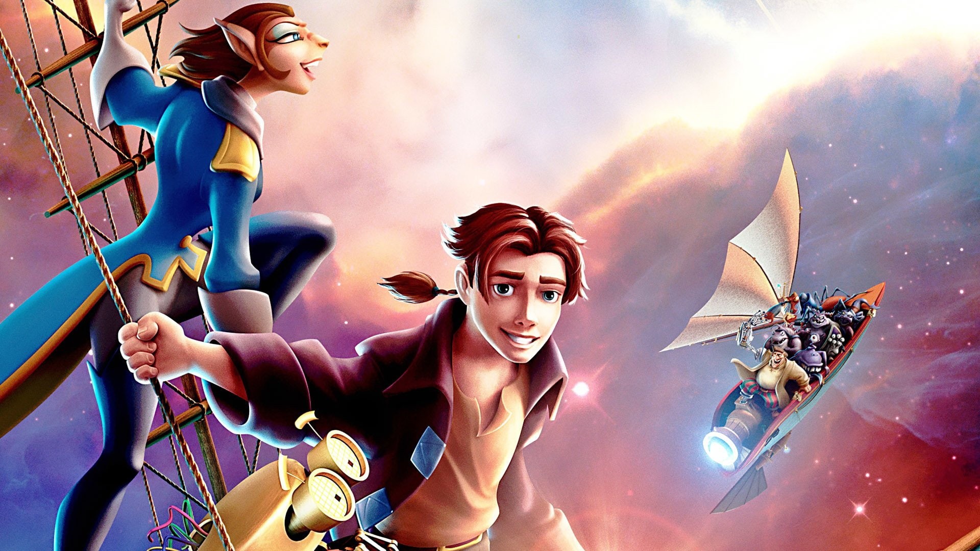 1080P, Treasure Planet, Movie, HD Wallpaper