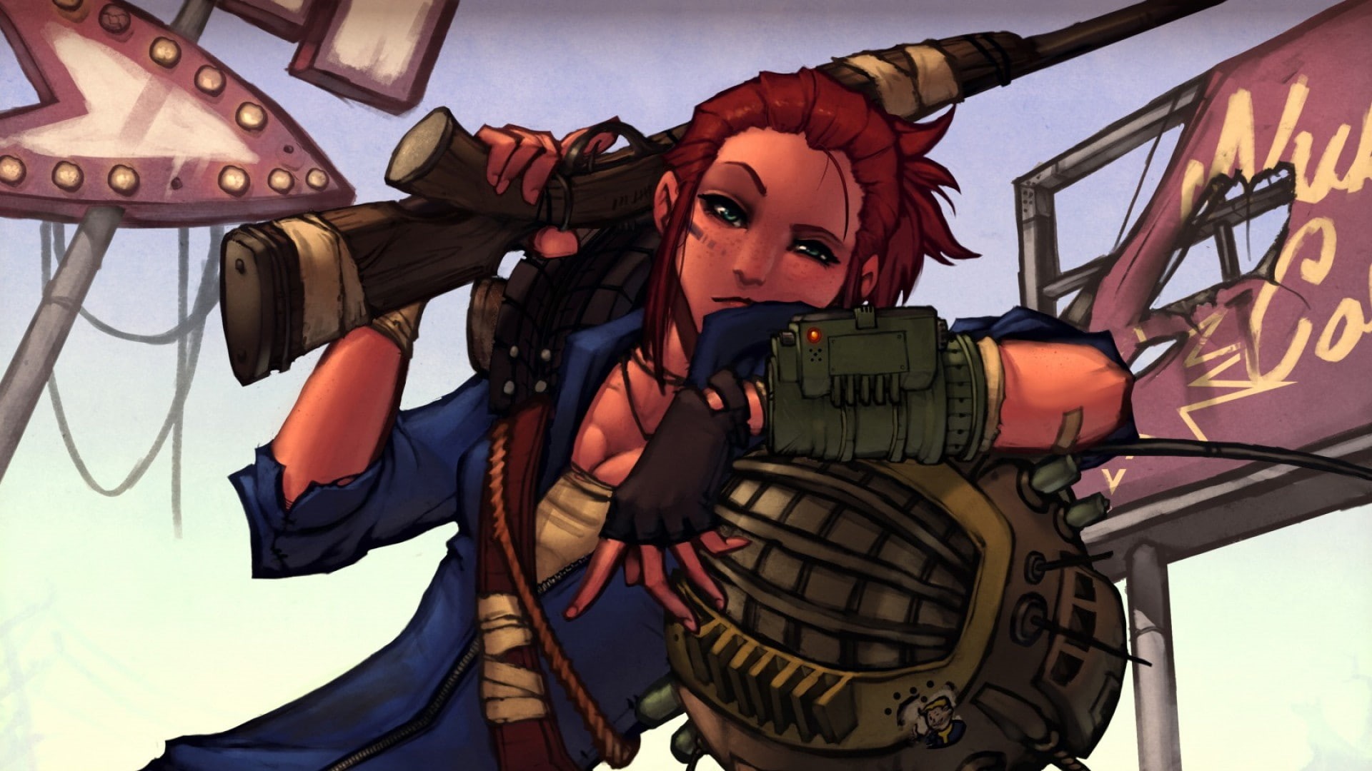 video games, fan art, Fallout, Fallout 4, 1080P, HD Wallpaper