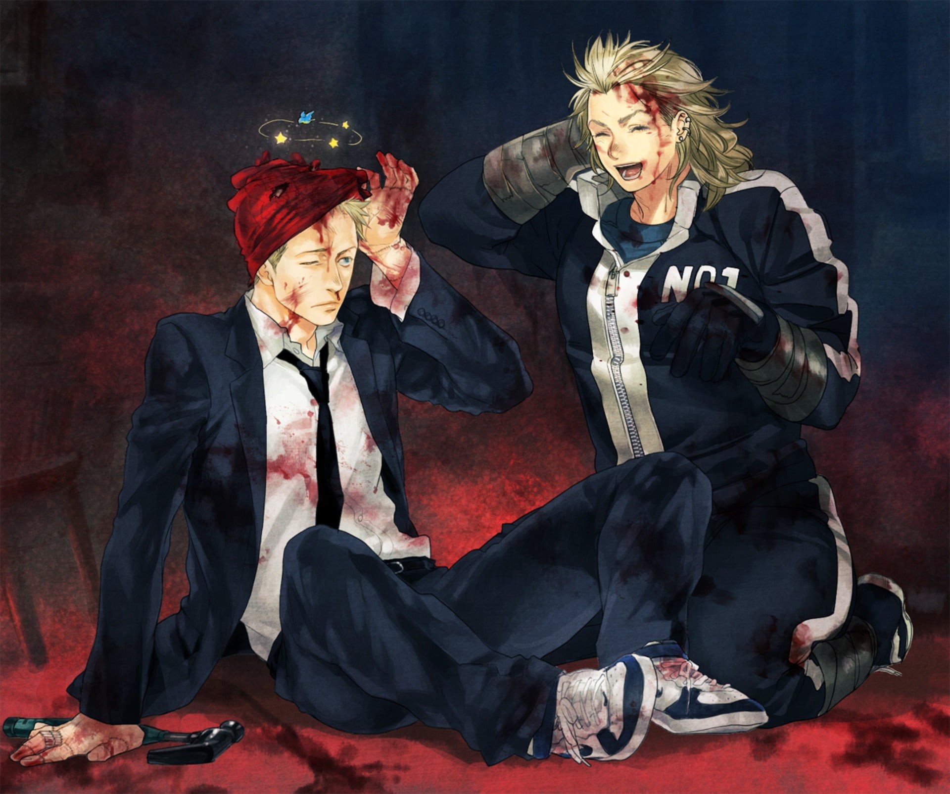 1080P, Dorohedoro, Noi (Dorohedoro), Shin (Dorohedoro), Anime, HD Wallpaper