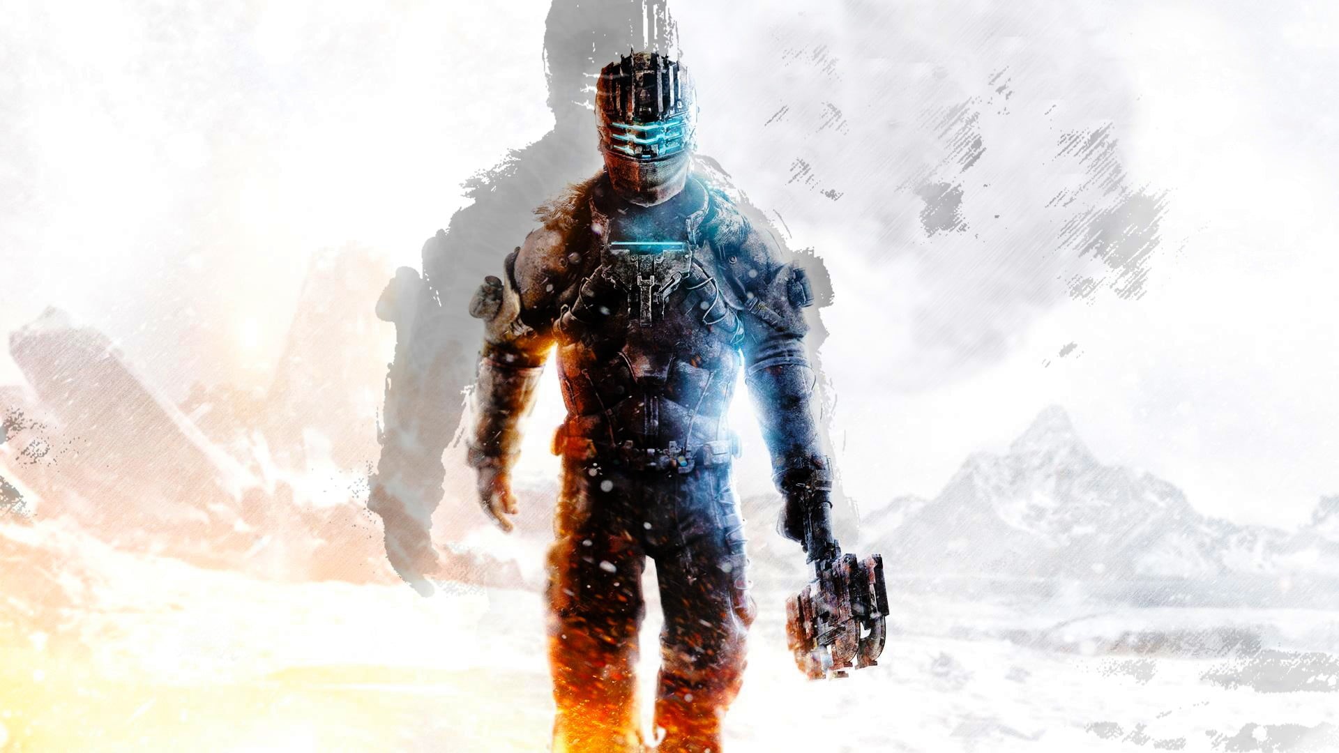outdoors, Dead Space 3, nature, people, cold - Temperature, adventure, day, cold temperature, beauty in nature, cover, unrecognizable person, Dead Space, HD Wallpaper