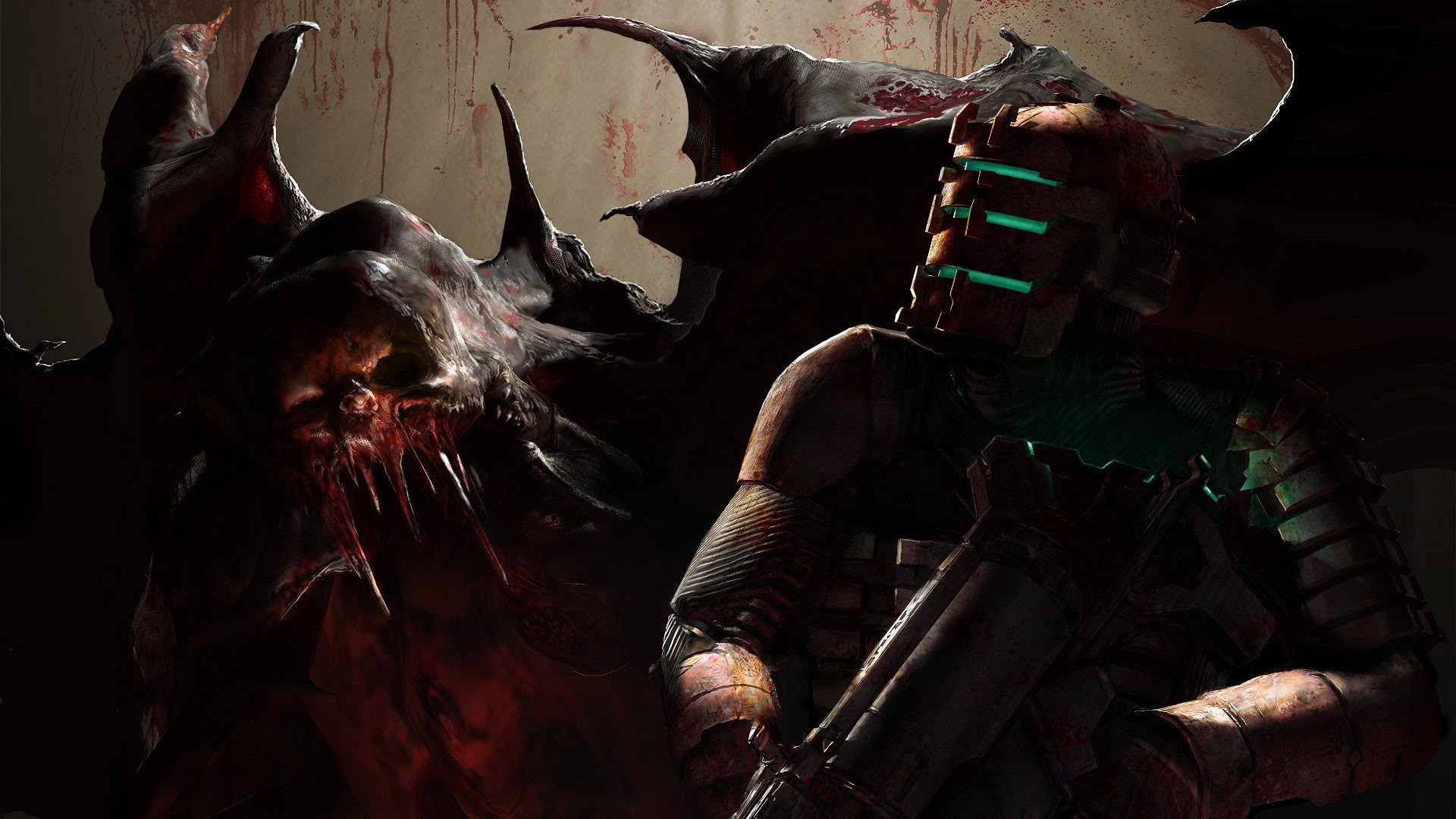 Isaac Clarke, men, human body part, video games, people, Dead Space, animal wildlife, 1080P, celebration, costume, livestock, group of people, domestic animals, HD Wallpaper