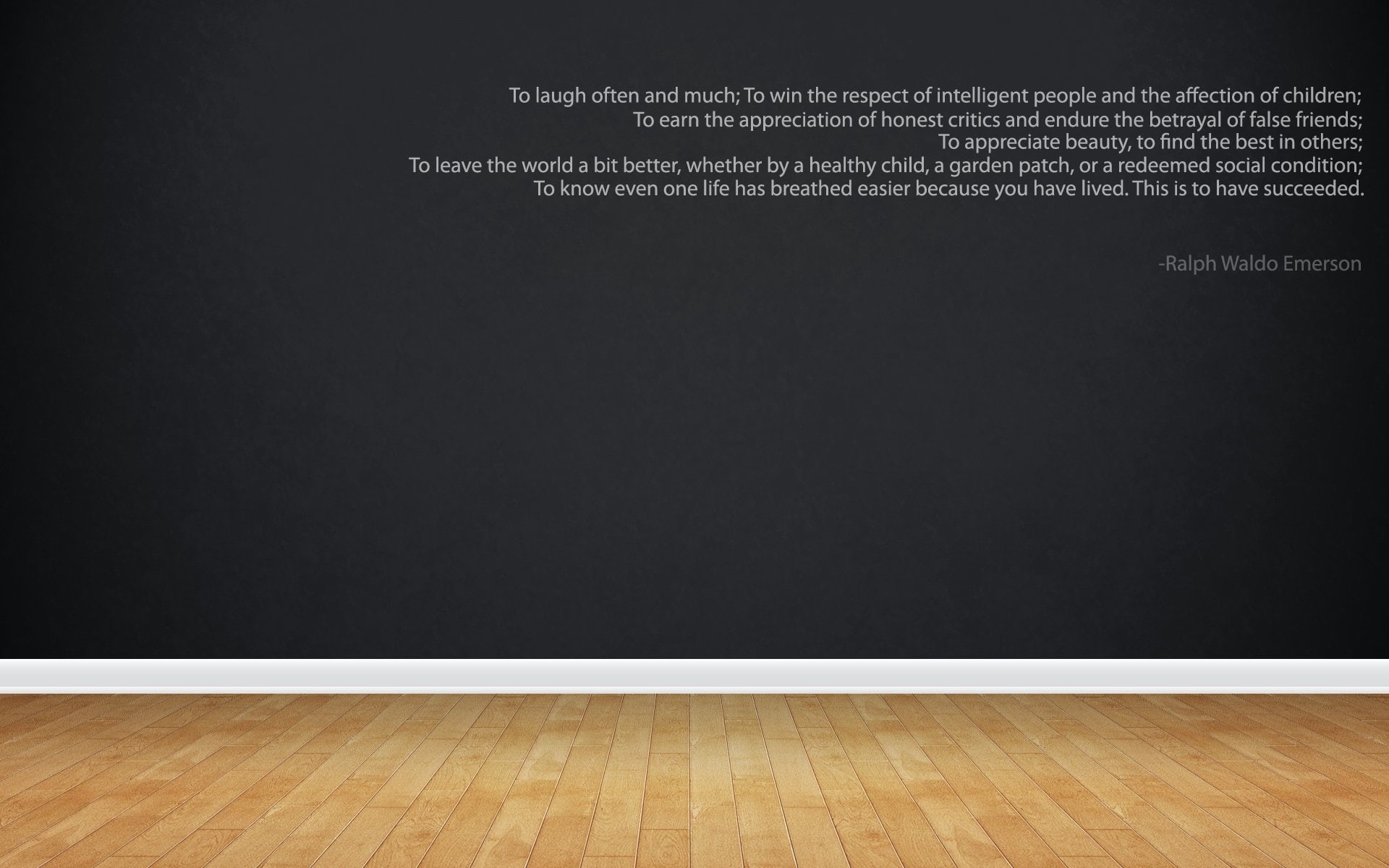 ralph, quotes, children, minimalistic, 1080P, emerson, waldo, HD Wallpaper