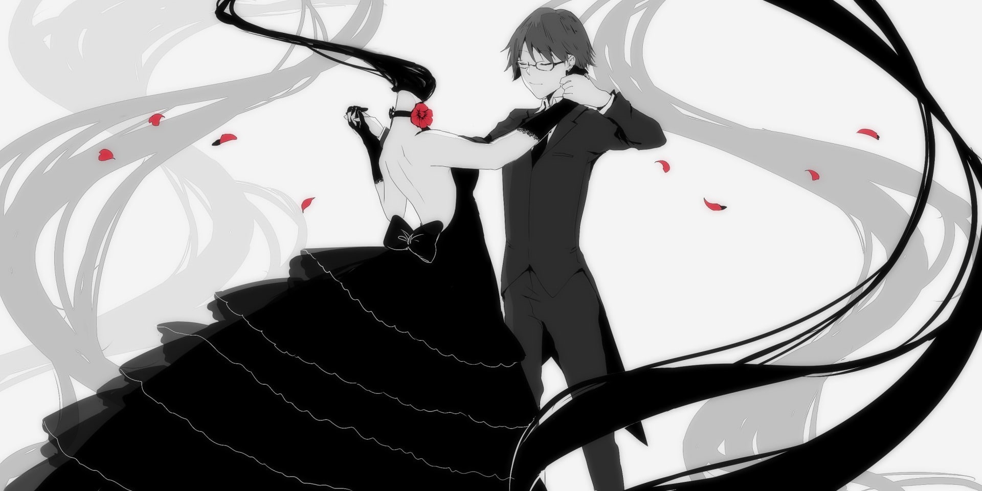 Anime, Dance, Shinra Kishitani, 1080P, Durarara!!, Celty Sturluson, HD Wallpaper