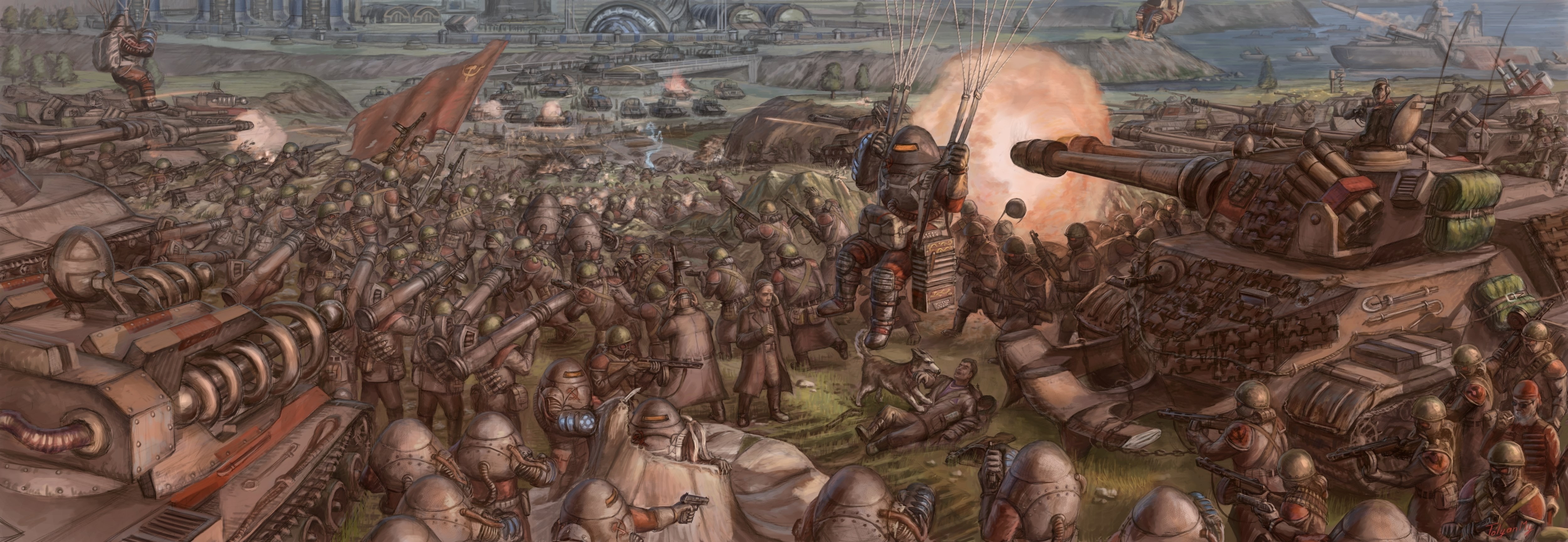 command and conquer red alert 2, 4K, HD Wallpaper