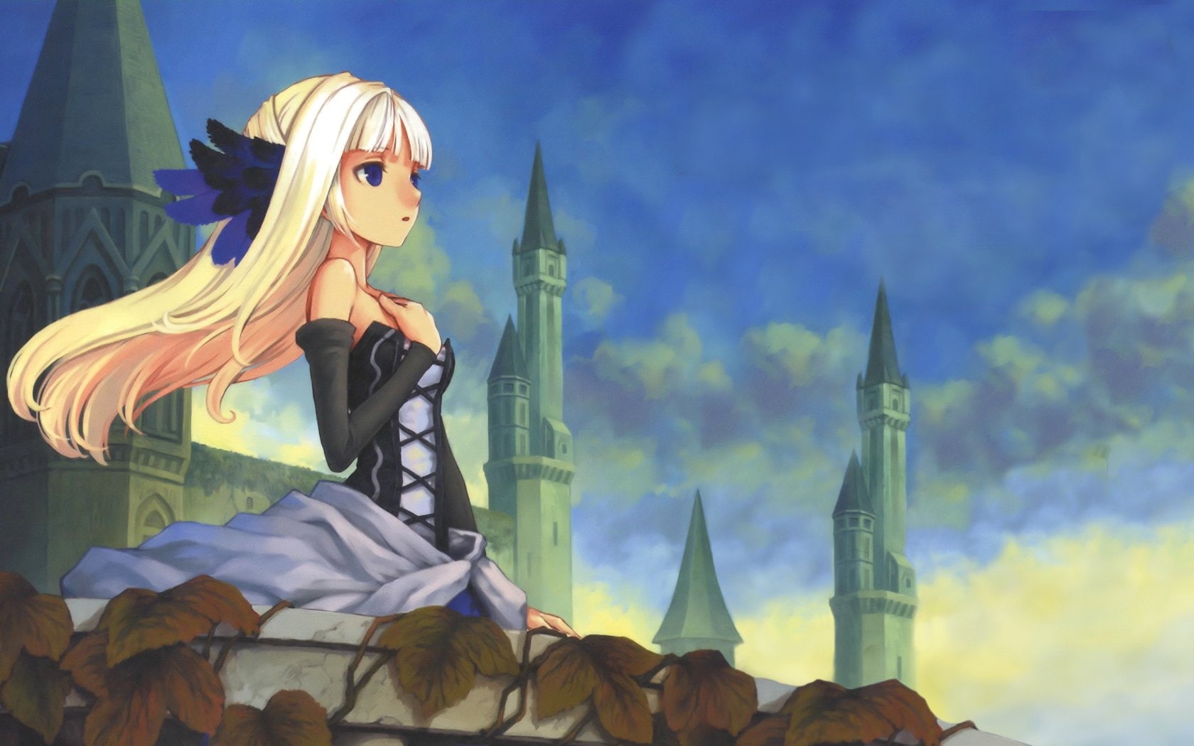 vanillaware, odin, gwendolyn, 720P, sphere, women, HD Wallpaper