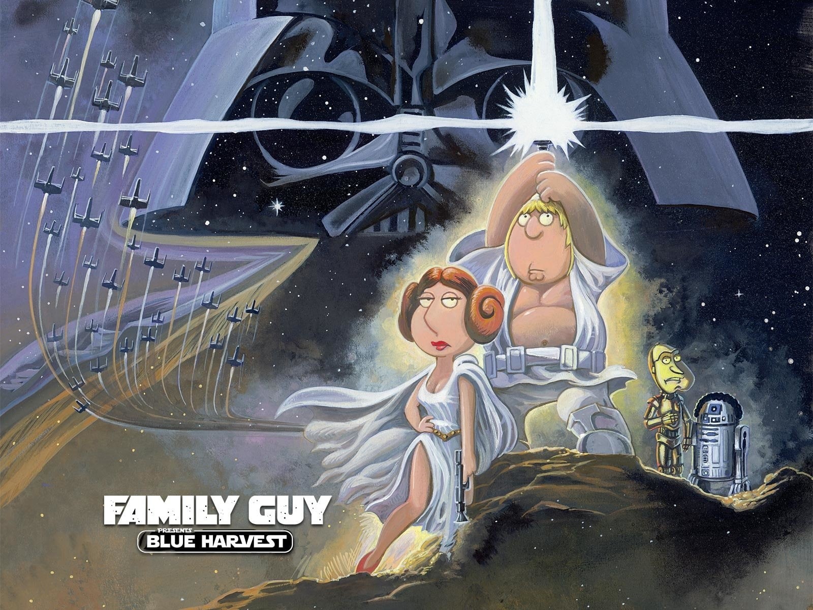 Chris Griffin, 720P, Family Guy Presents: Blue Harvest, Movie, Lois Griffin, HD Wallpaper