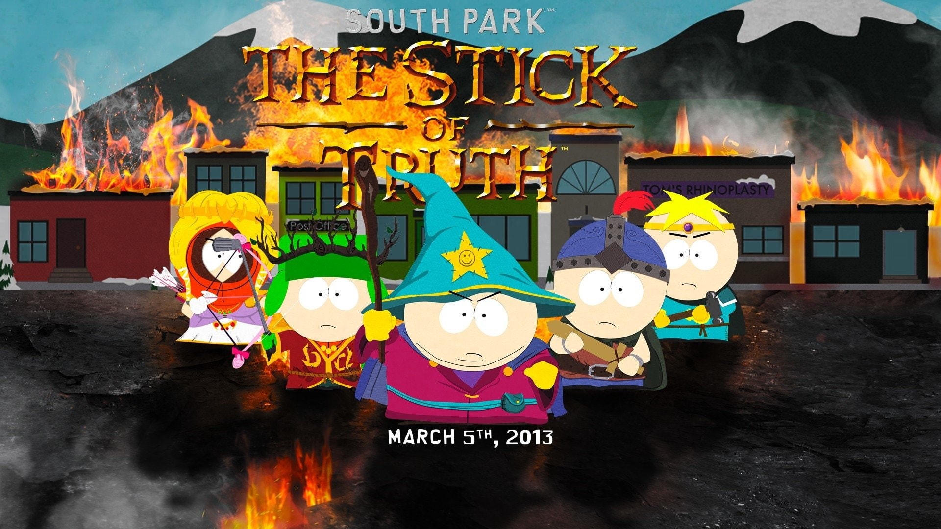 Butters Stotch, South Park, Kyle Broflovski, Stan Marsh, 1080P, Kenny McCormick, Eric Cartman, HD Wallpaper