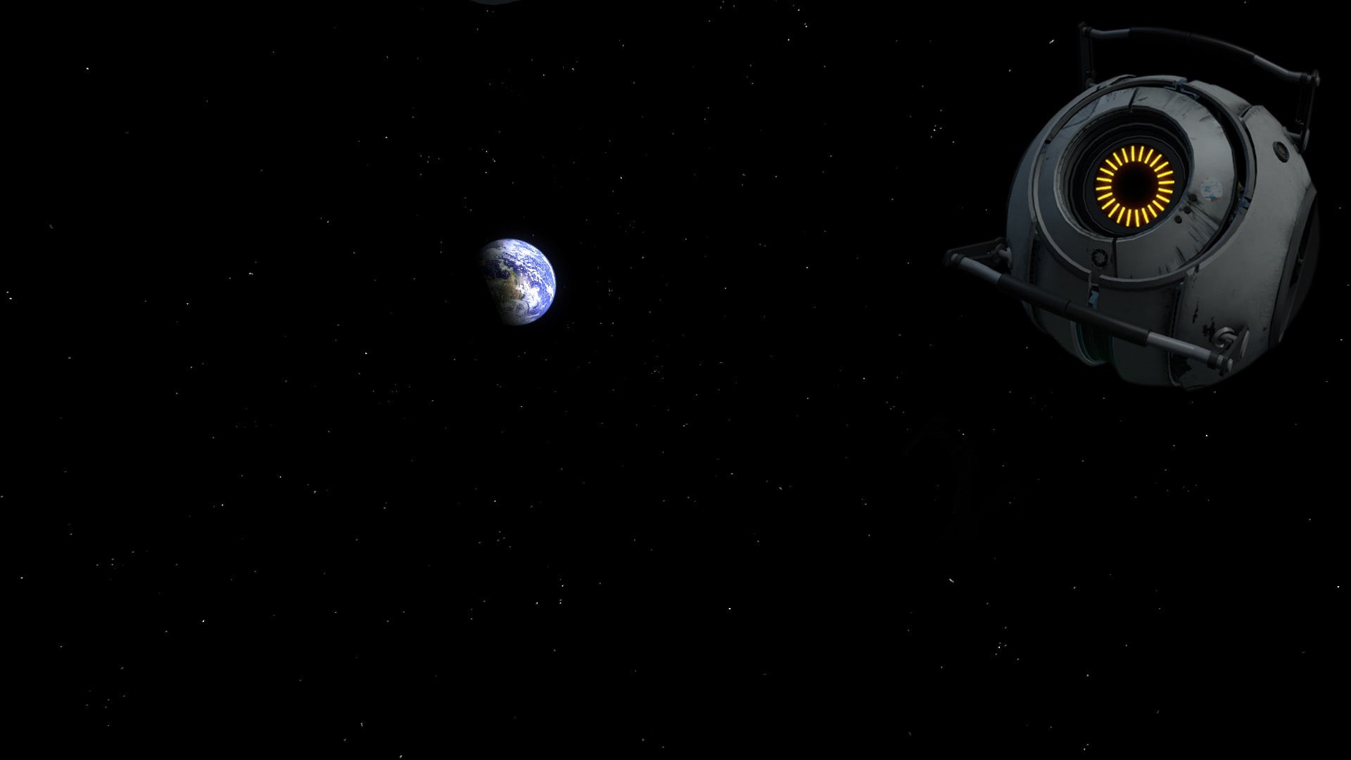 outdoors, Space Core, astronomy, moon, planetary moon, night, planet - space, copy space, tranquil scene, sky, no people, star - space, exploration, science, HD Wallpaper