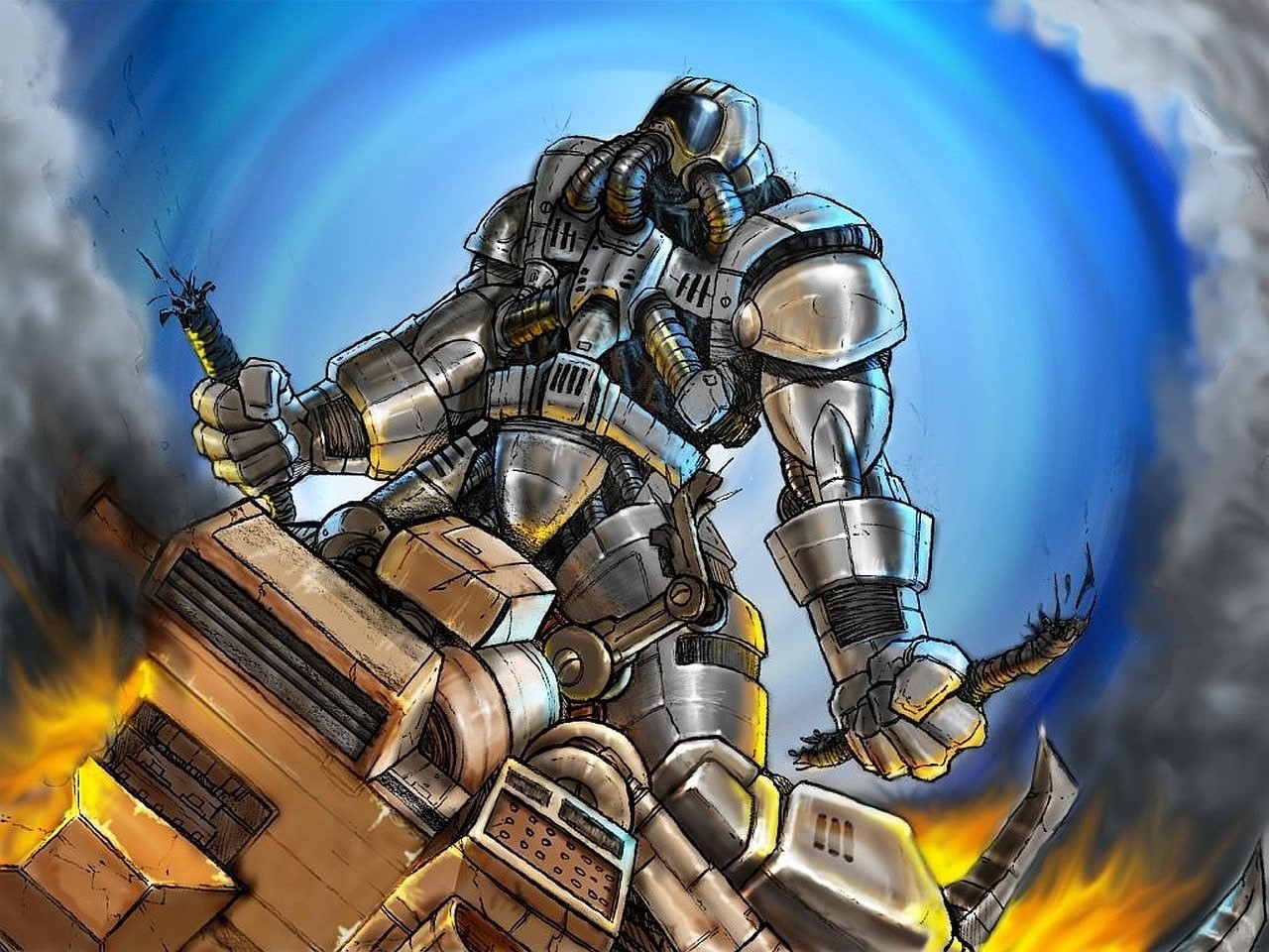 720P, x com enforcer, HD Wallpaper