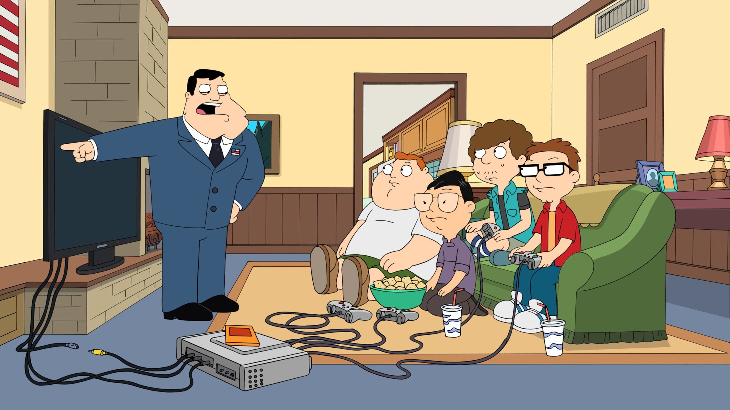 cartoon, american, series, family, 1080P, animation, dad, comedy, HD Wallpaper