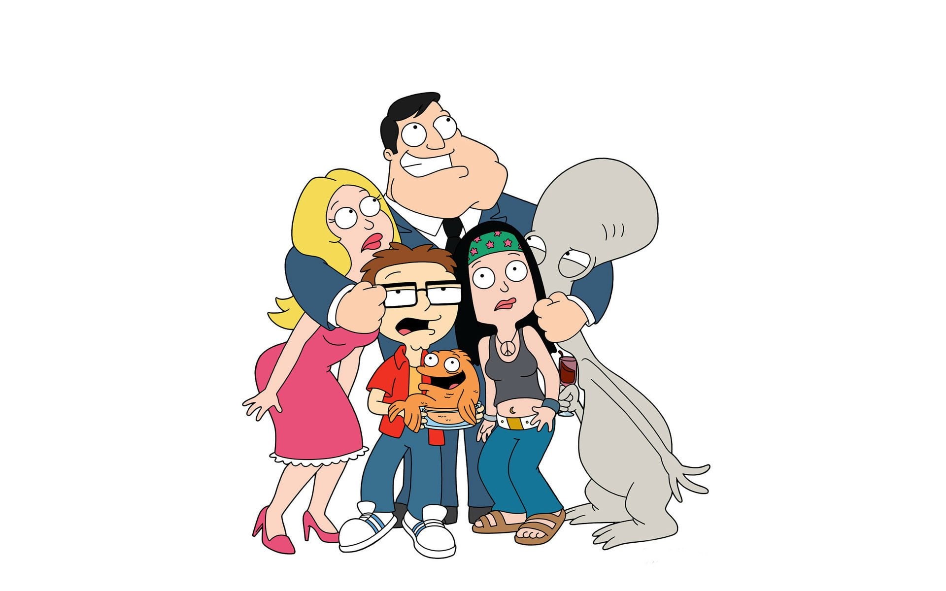 american, dad, family, 1080P, animation, comedy, series, cartoon, HD Wallpaper