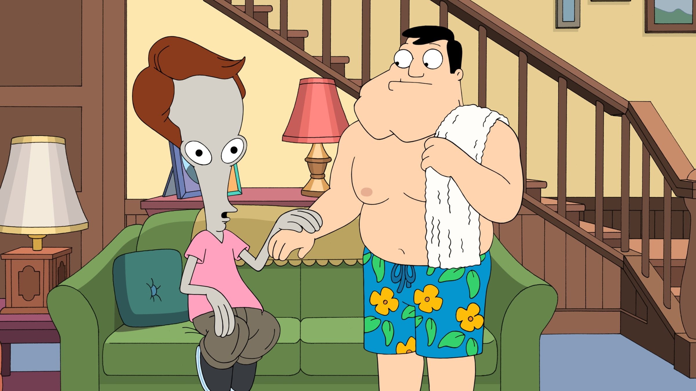 1080P, series, american, animation, family, comedy, cartoon, dad, HD Wallpaper