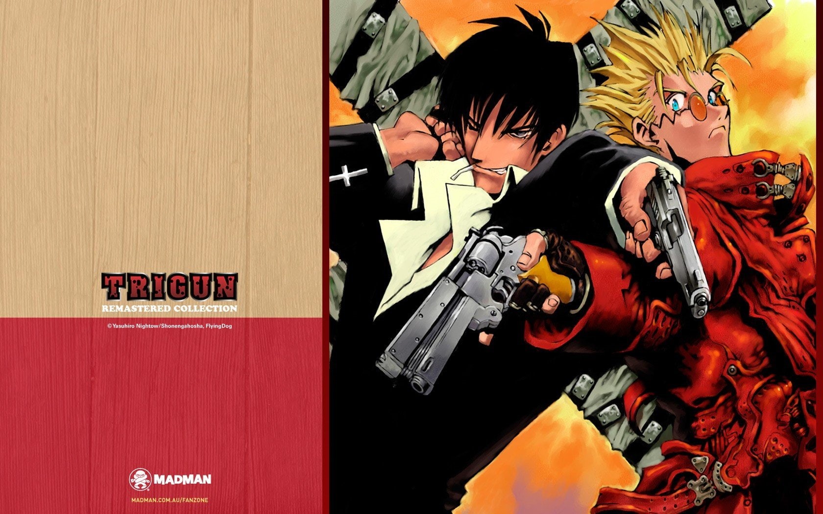 text, Vash, Trigun, communication, one person, transportation, leisure activity, human representation, mode of transportation, indoors, clothing, machinery, HD Wallpaper