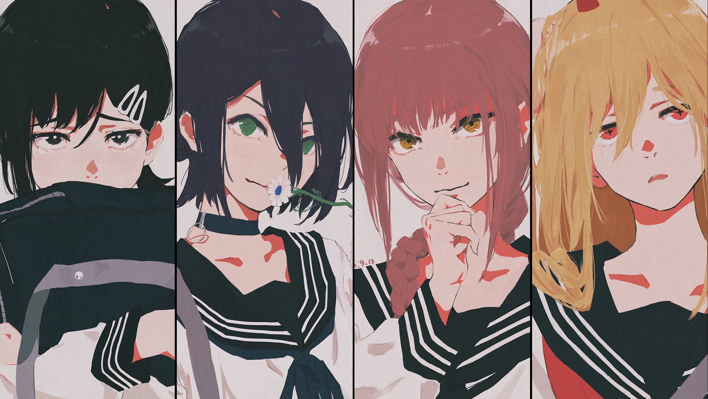 anime, anime girls, Chainsaw Man, 1080P, HD Wallpaper