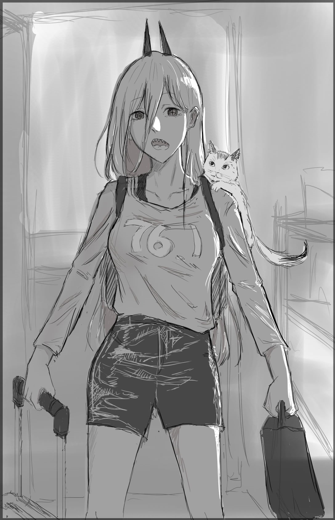 Power(Character), 720P, Chainsaw Man, Phone HD Wallpaper