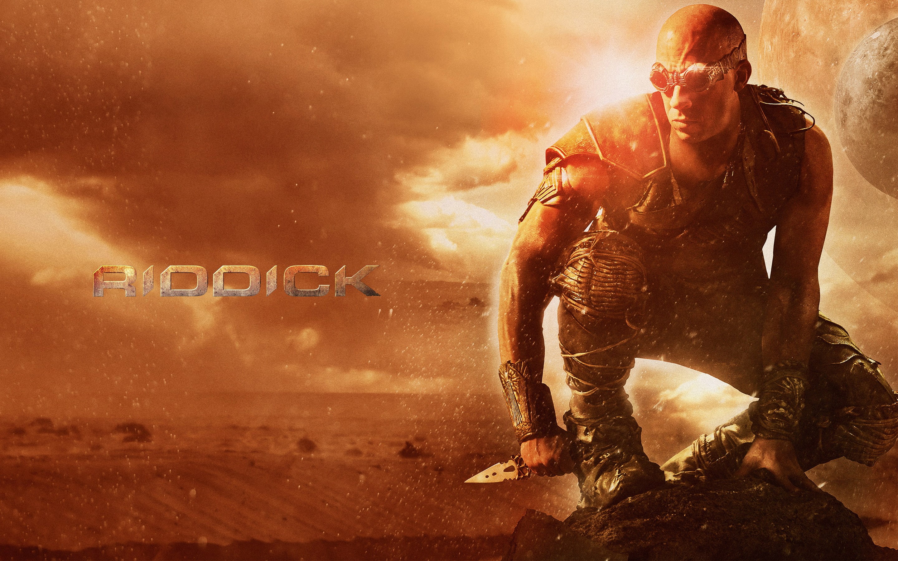 dvd, 2K, poster, riddick, HD Wallpaper