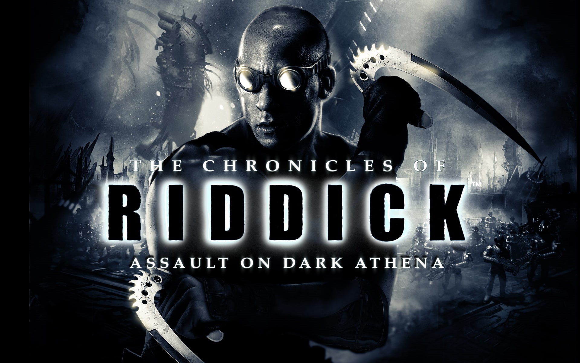 futuristic, chronriddick, sci-fi, poster, chronicles, action, science, thriller, riddick, movie, fiction, vin, 1080P, sci, warrior, diesel, HD Wallpaper
